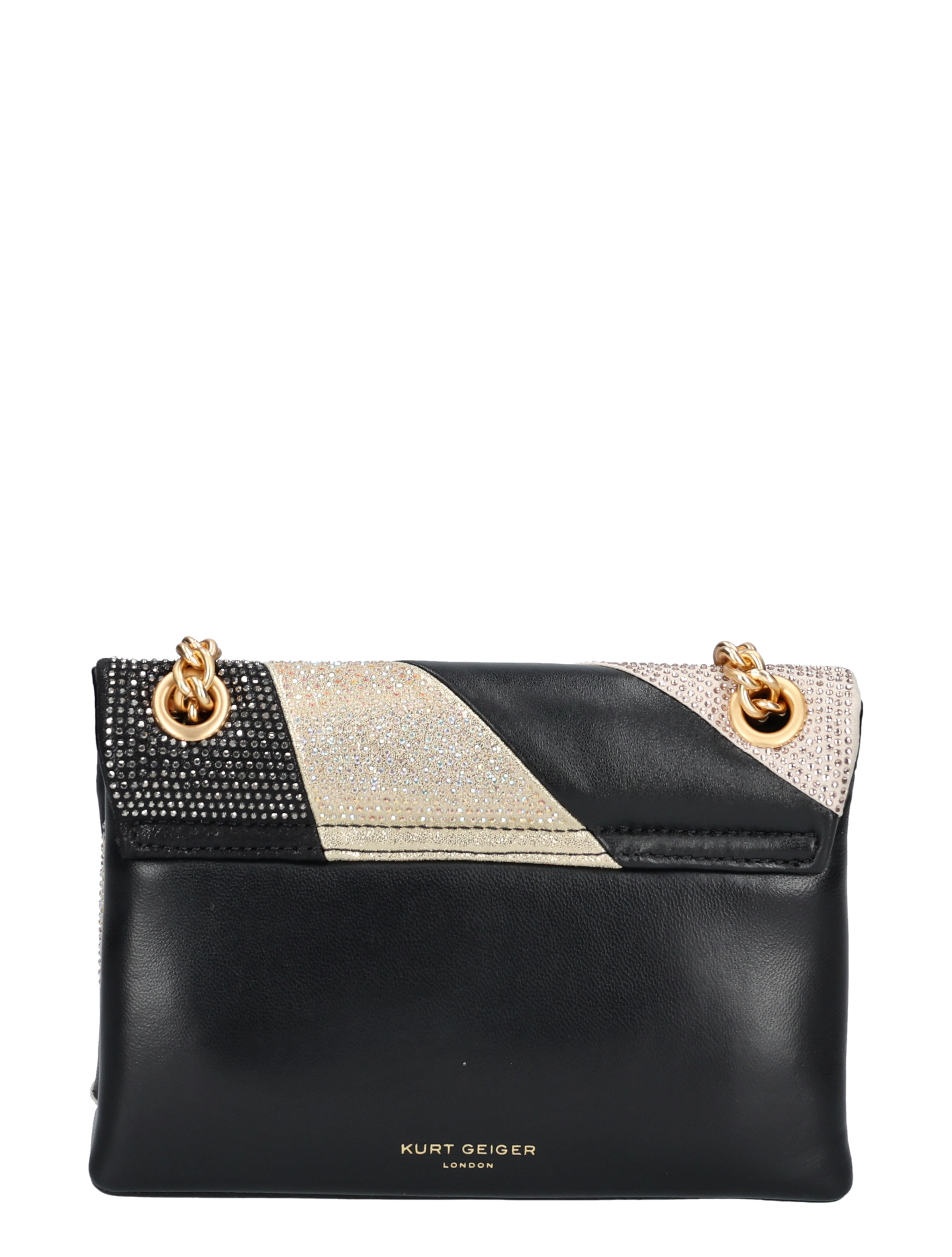 Kurt Geiger - Mini Kensington Bag 4374309189 09 Black Other - Dames - Schoudertassen - 47983_15_2