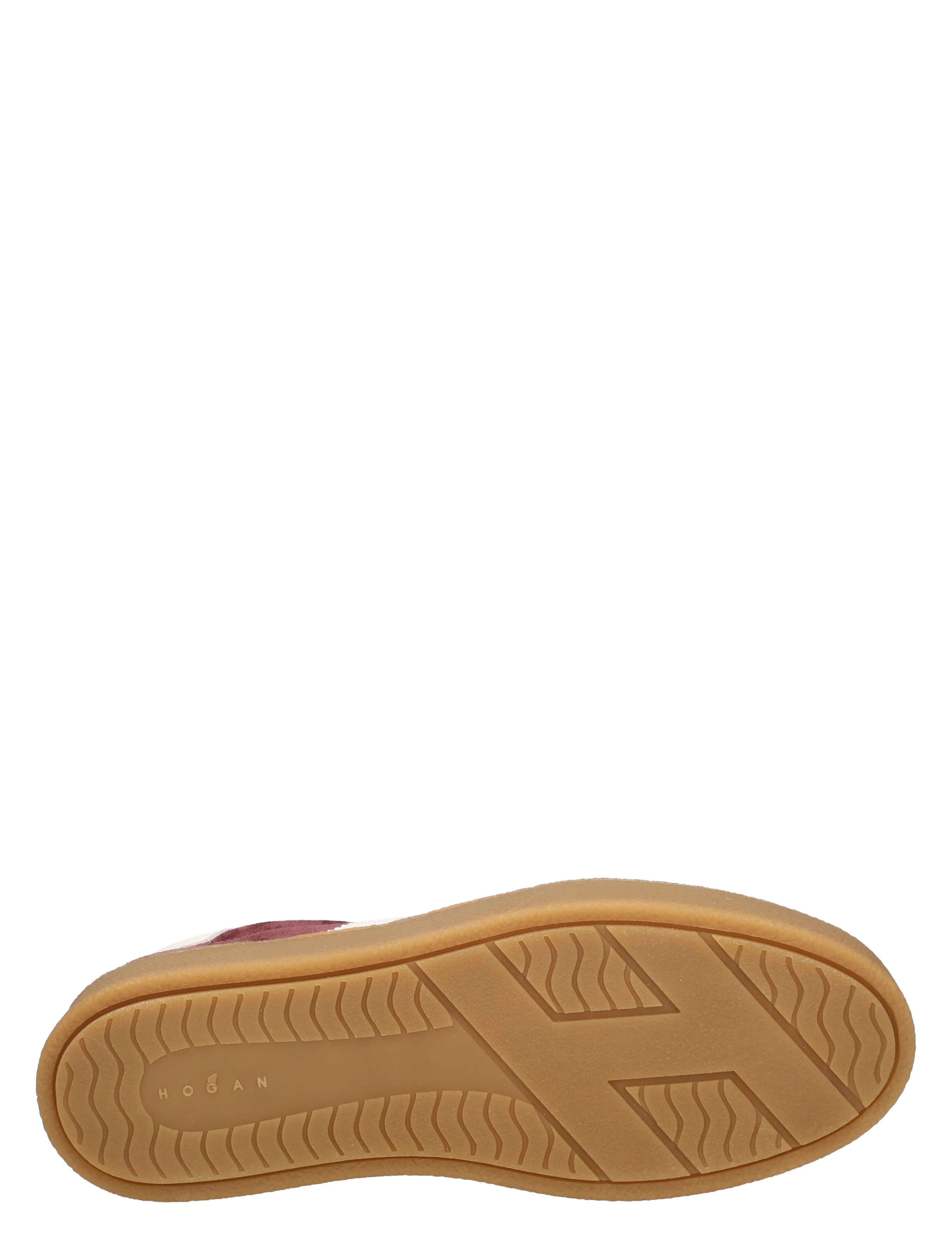 sneaker, sole, gum outsole, rubber sole, Hogan merk zichtbaar op zool