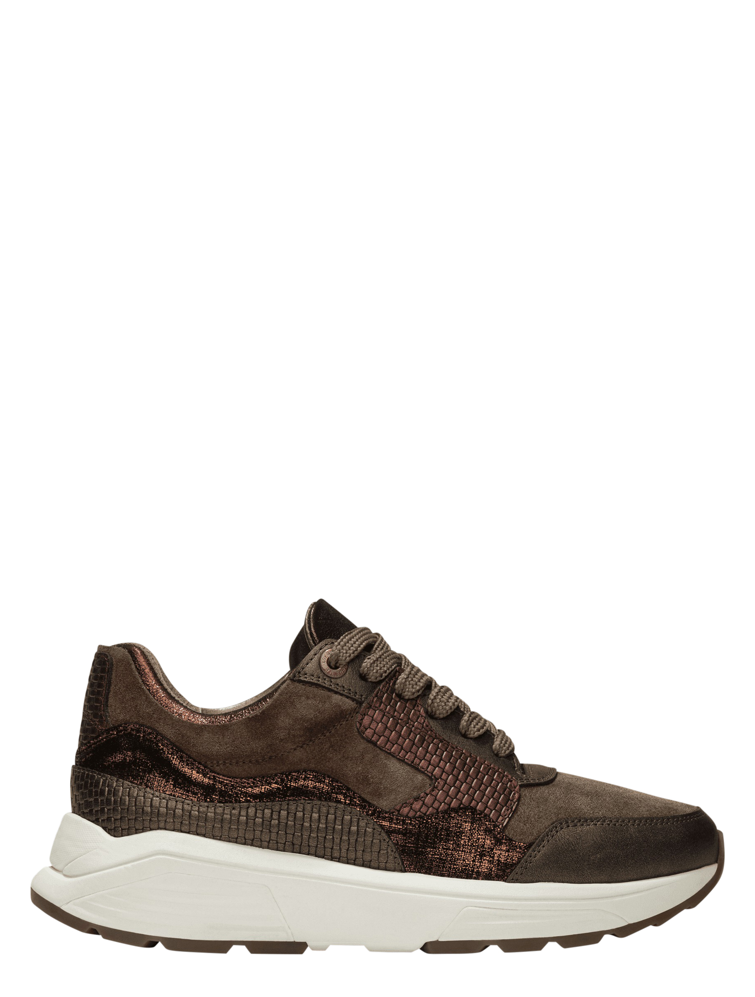 Xsensible - 33000.2 396 Bronze Combi G-Wijdte - Dames - Sneakers - Lage Sneakers - 50499_22_1