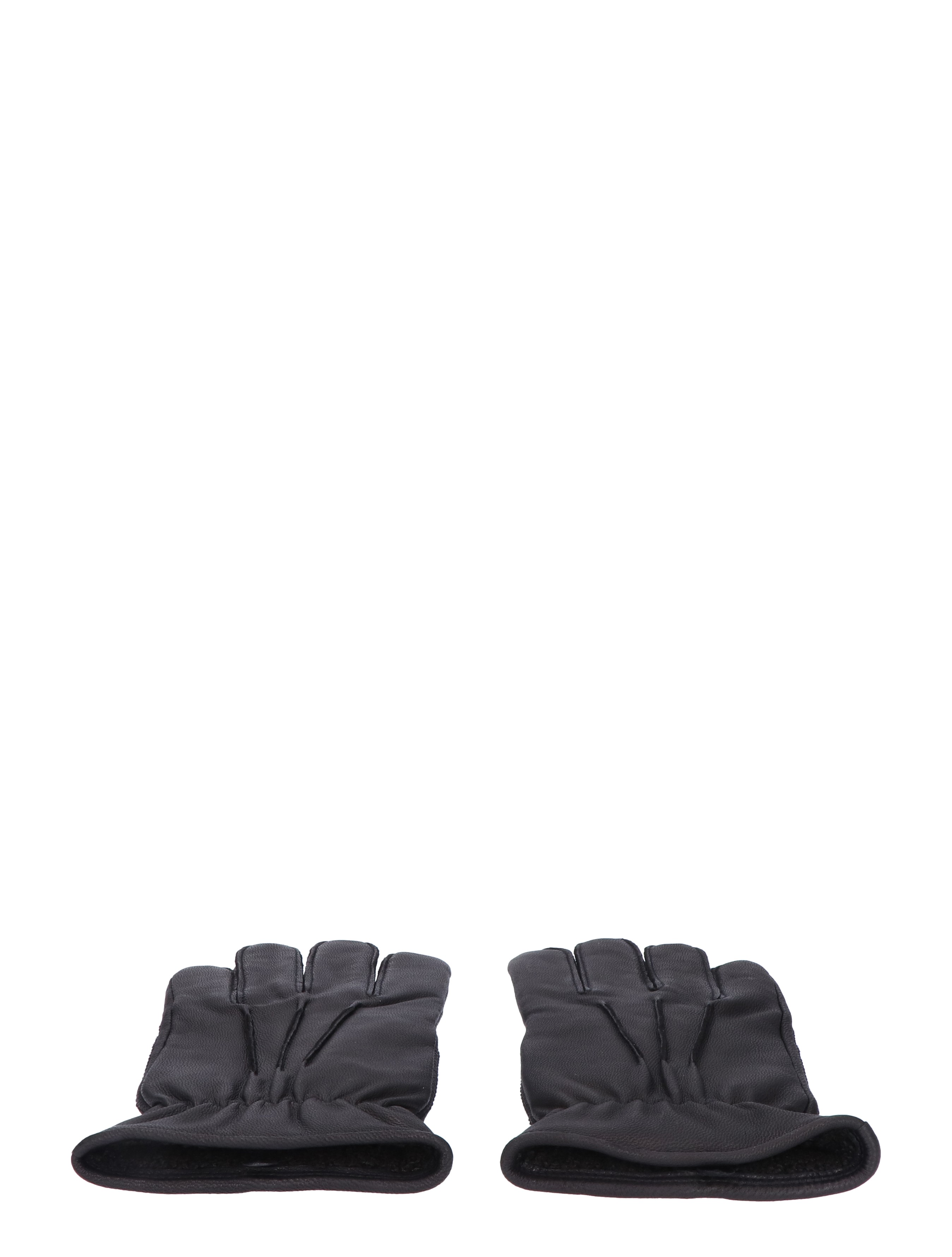 UGG - 3 Point Leather Glove Black - Heren - Handschoenen - 42262_11_4