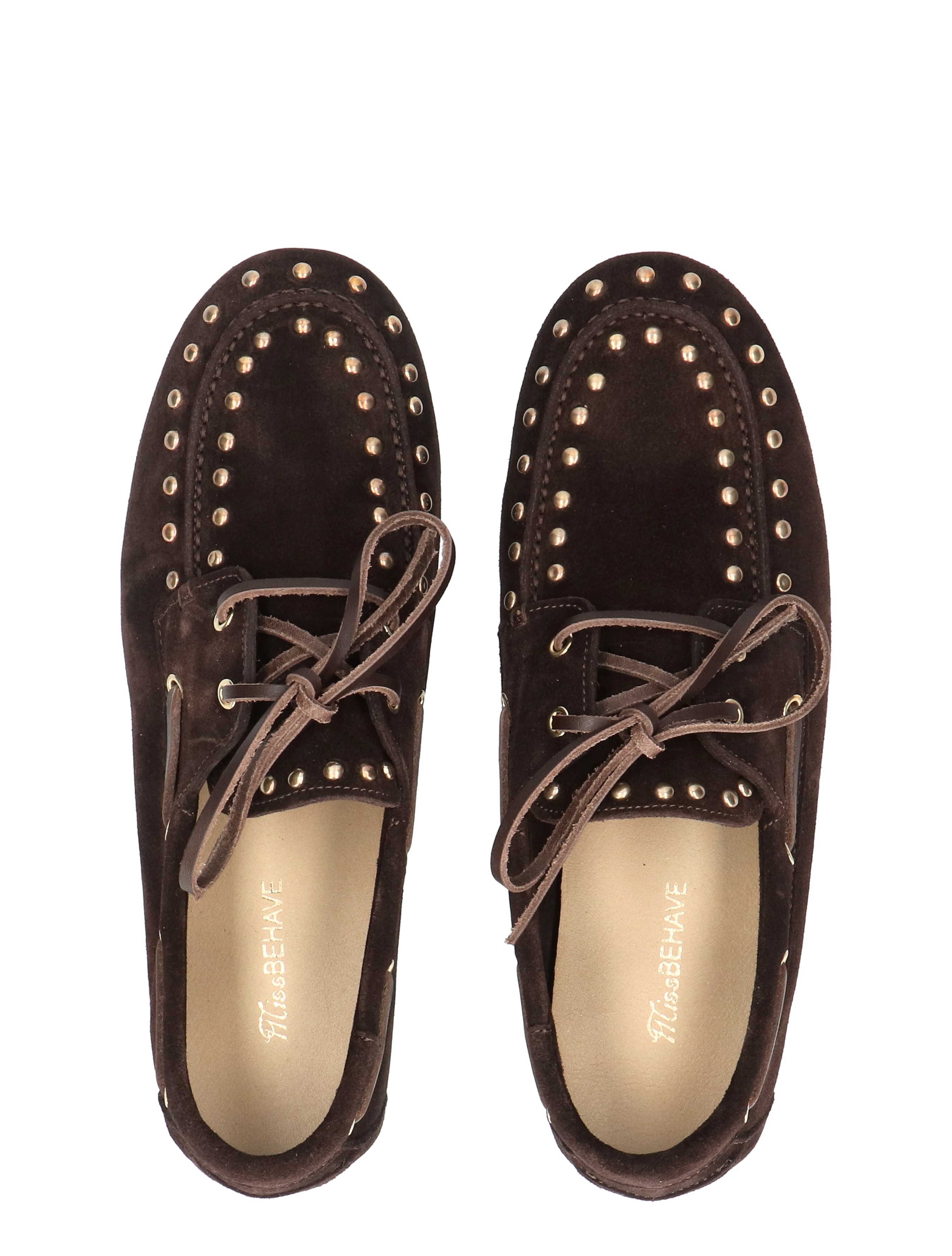 loafers, pumps, suede, studs, brown