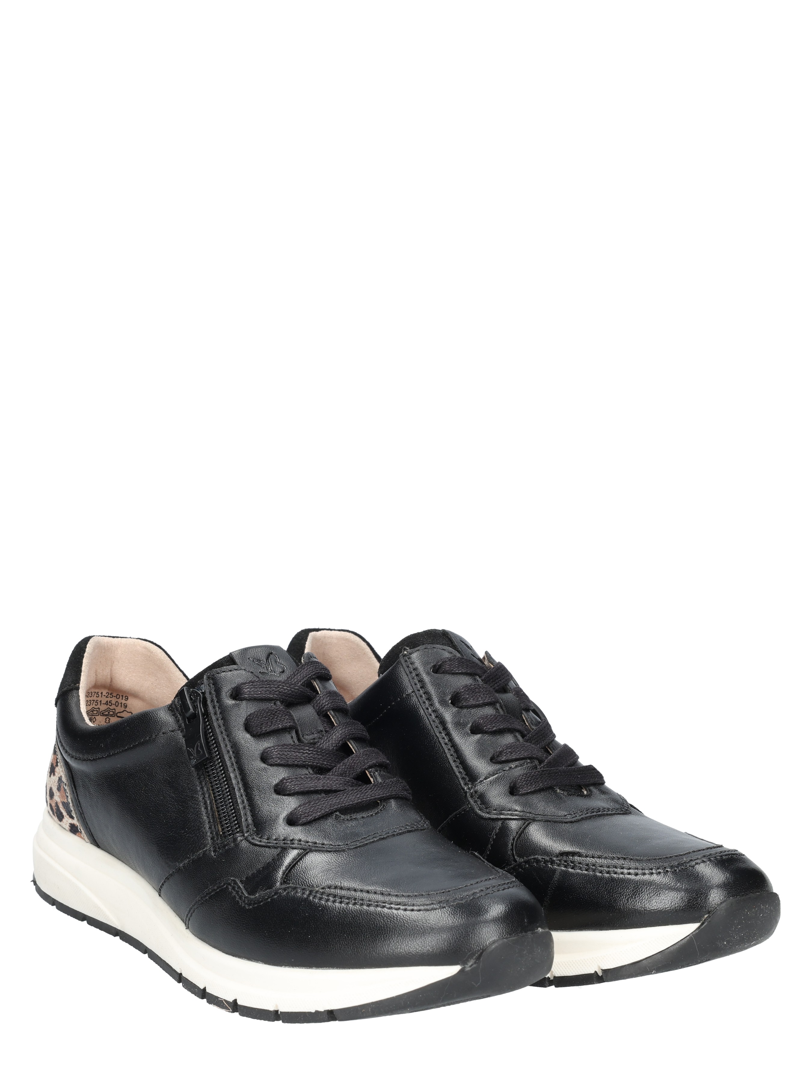 Caprice - 23751 019 Black Combi G-Wijdte - Dames - Veterschoenen - Casual Veterschoenen - 48843_11_5