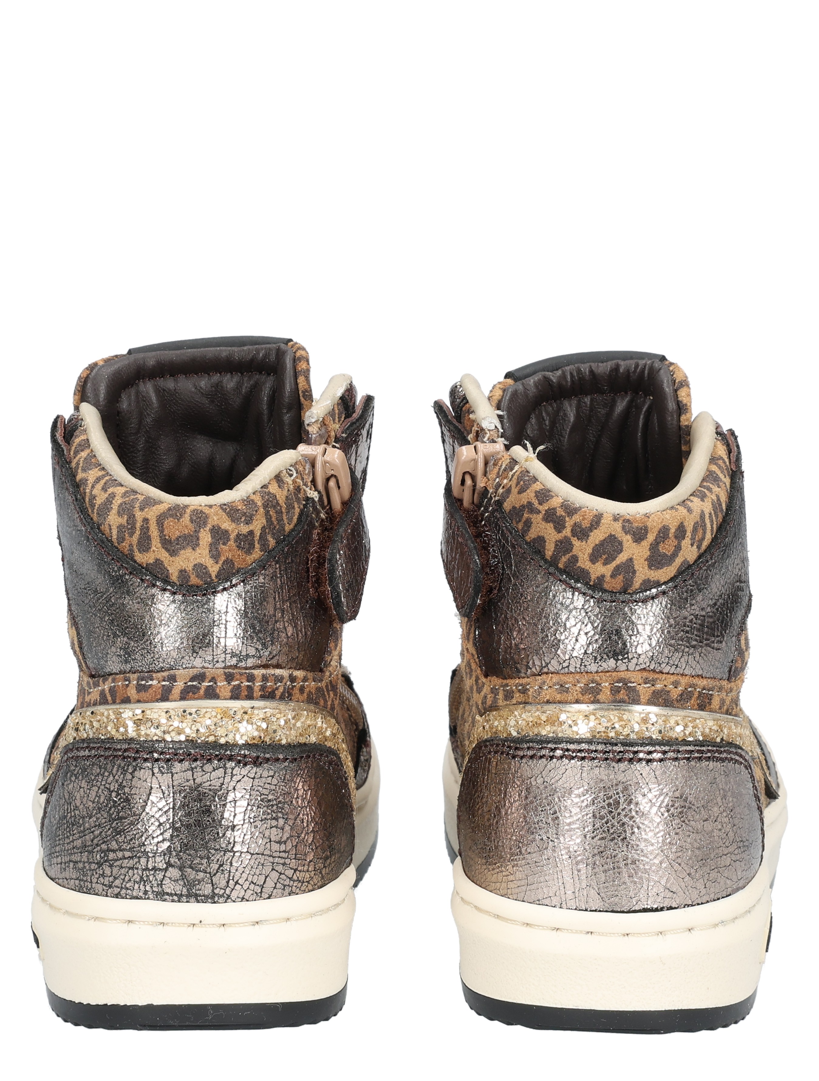 Pinocchio - P1765 Leopard - Meisjes - Veter Boots - Boots - 49282_22_6