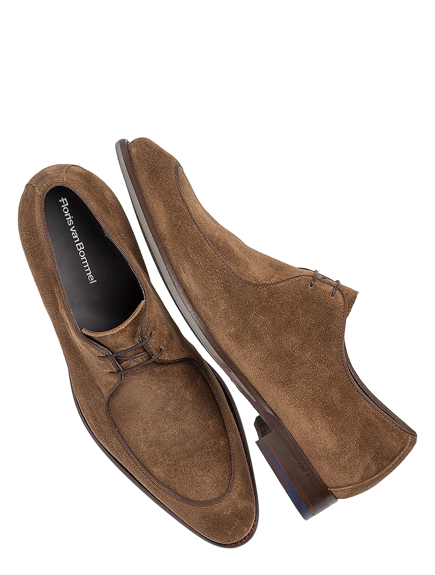 Floris van Bommel - De Stapper SFM-30325 23-01 Cognac G+ Wijdte - Heren - Veterschoenen - Nette Veterschoenen - 50130_02_3