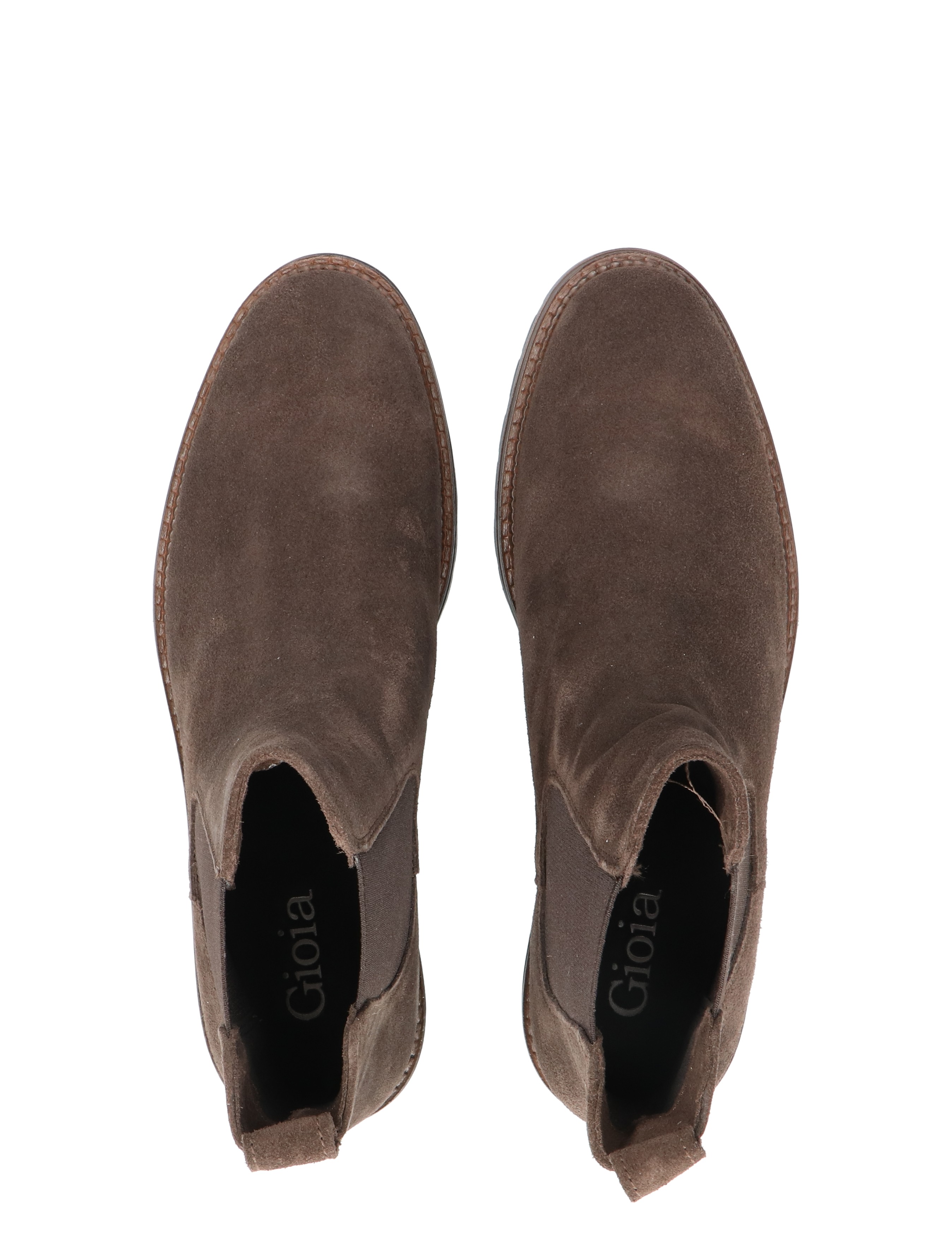 Gioia - Solayne 2540017 218 Coffee Suede - Dames - Boots - Enkellaarsjes - 49538_22_7