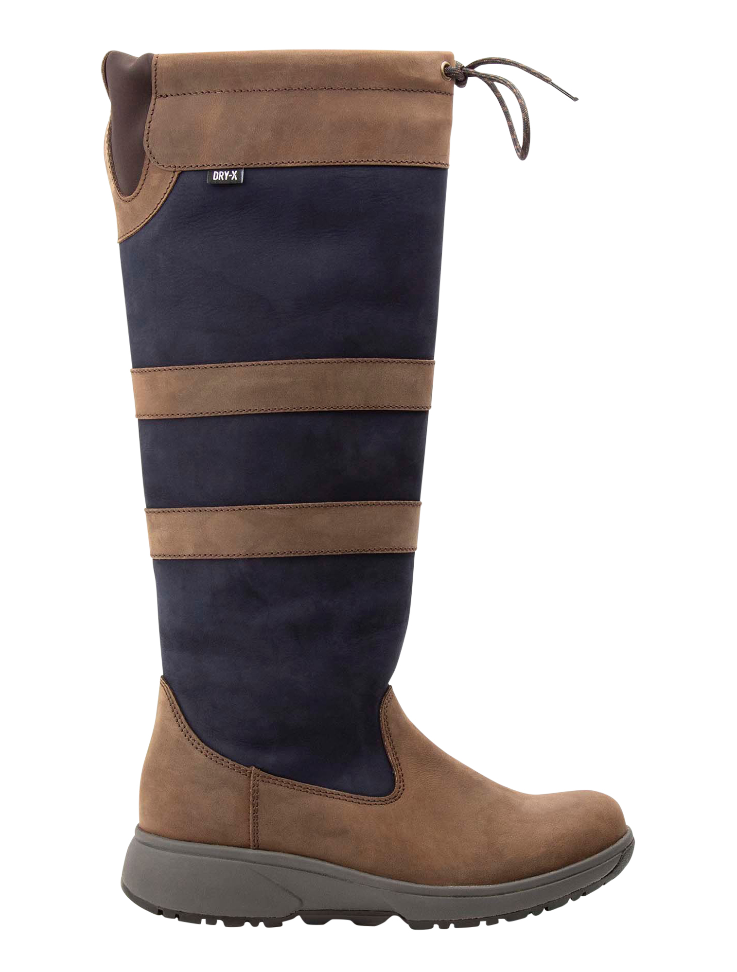 40204.5 Victoria Brown Navy H-Wijdte