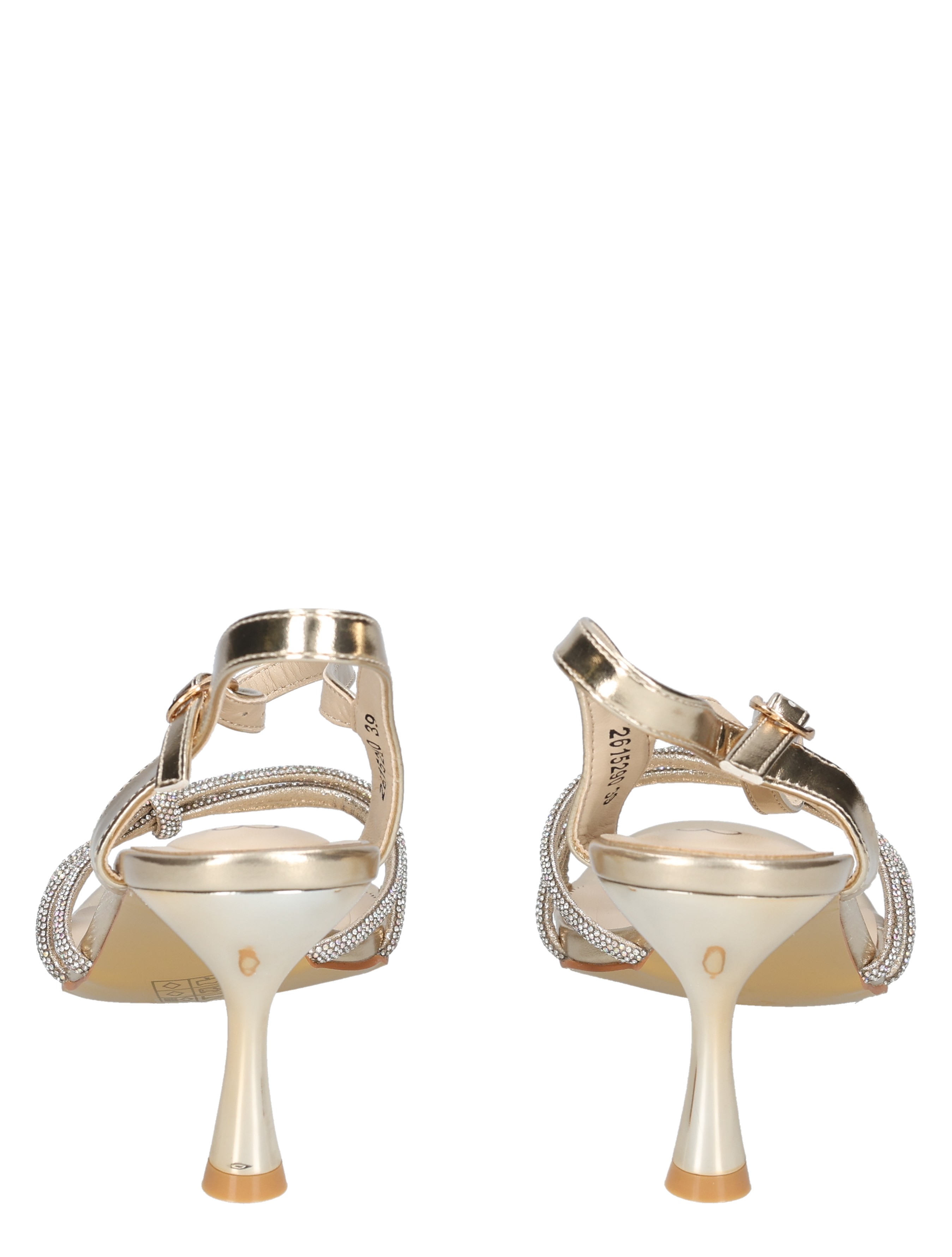 hoge hak, hakken, sleehak, glitterriem, metalen hak