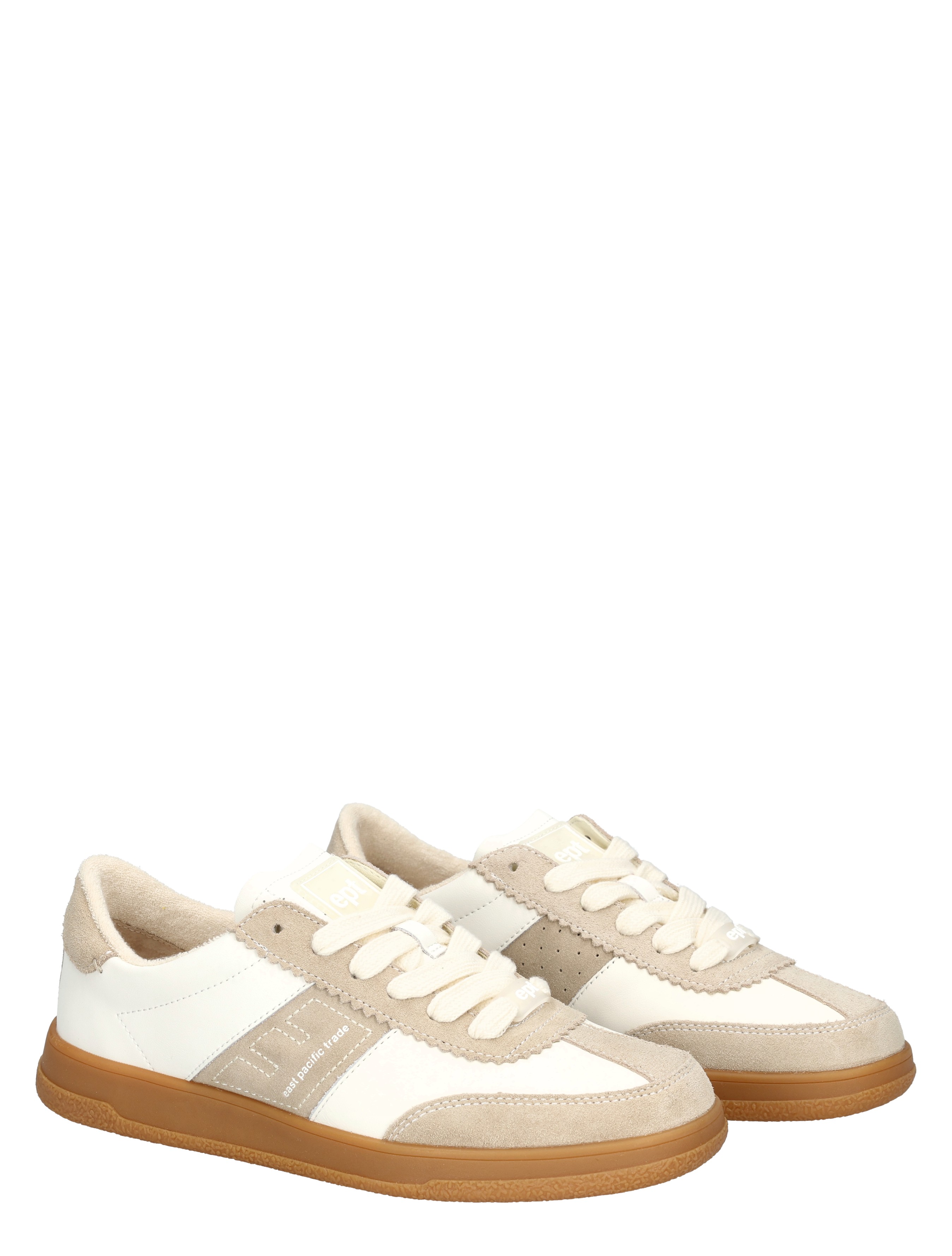 East Pacific Trade - Santos Women Beige White - Sneakers - Dames - Lage Sneakers - 50371_87_5