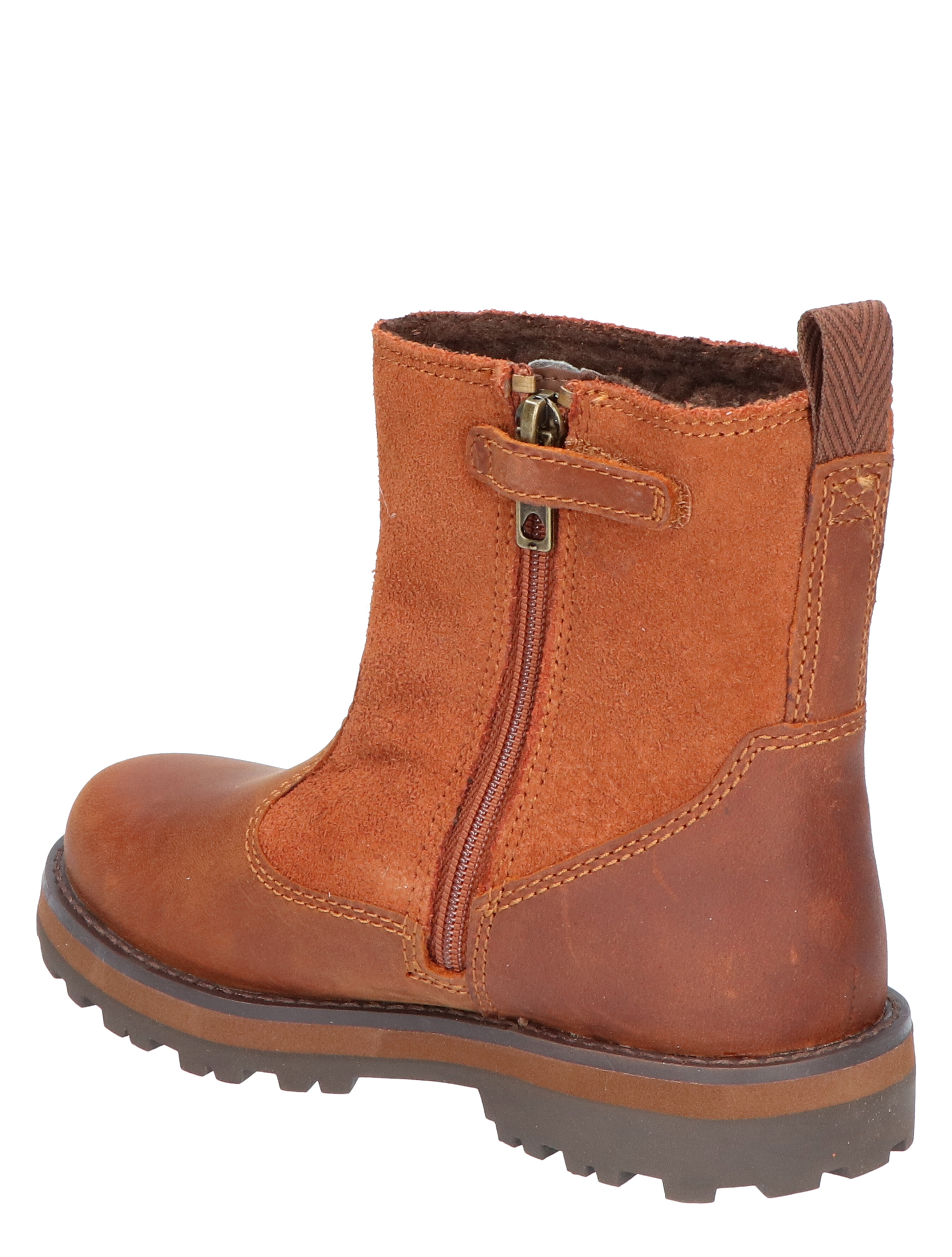 Courma Kid Lined Boot Mid Brown Full Grain