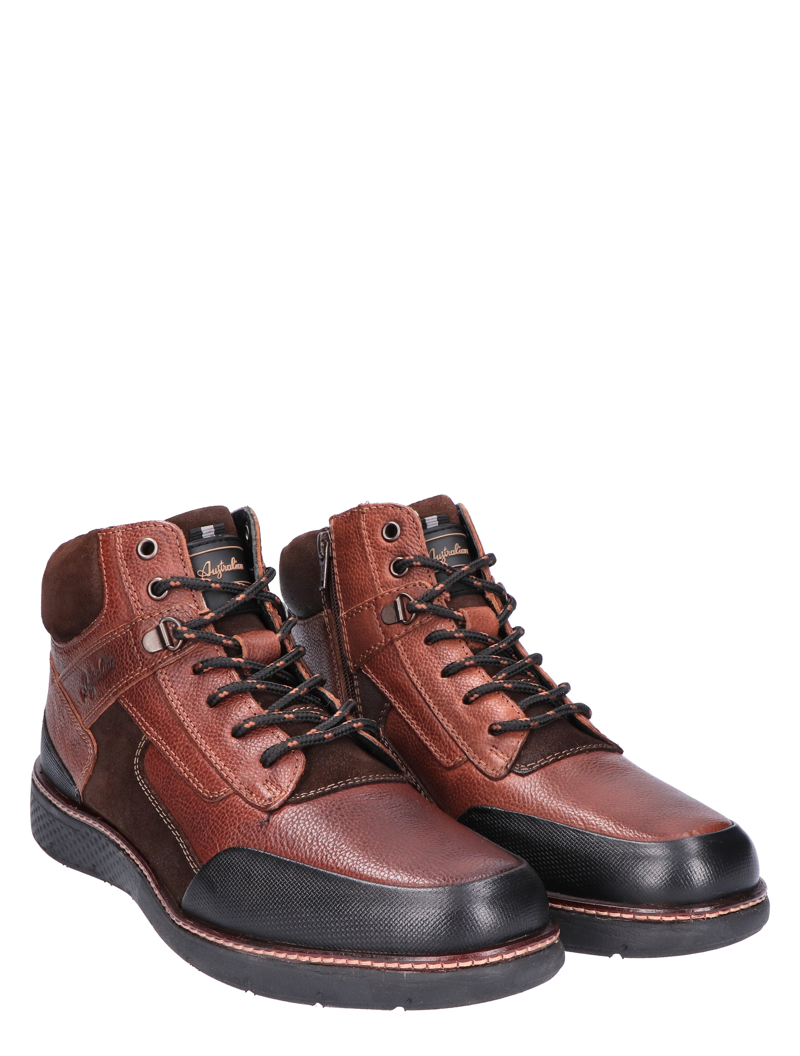 Australian - Bezos Cognac - Heren - Boots - Veter Boots - 45810_02_5