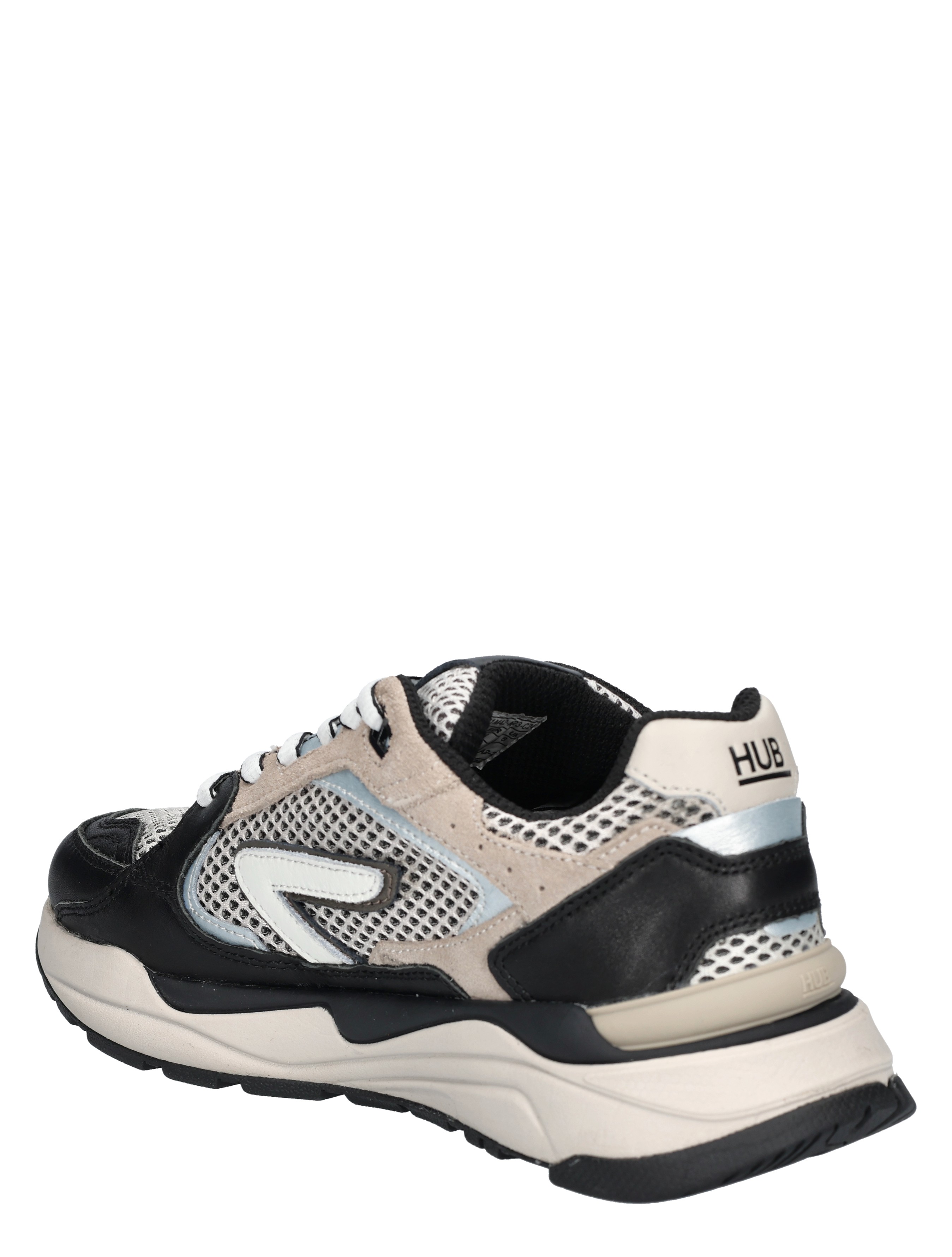 Hub Footwear - Slam Women Black Off White - Sneakers - Dames - Lage Sneakers - 48467_19_4