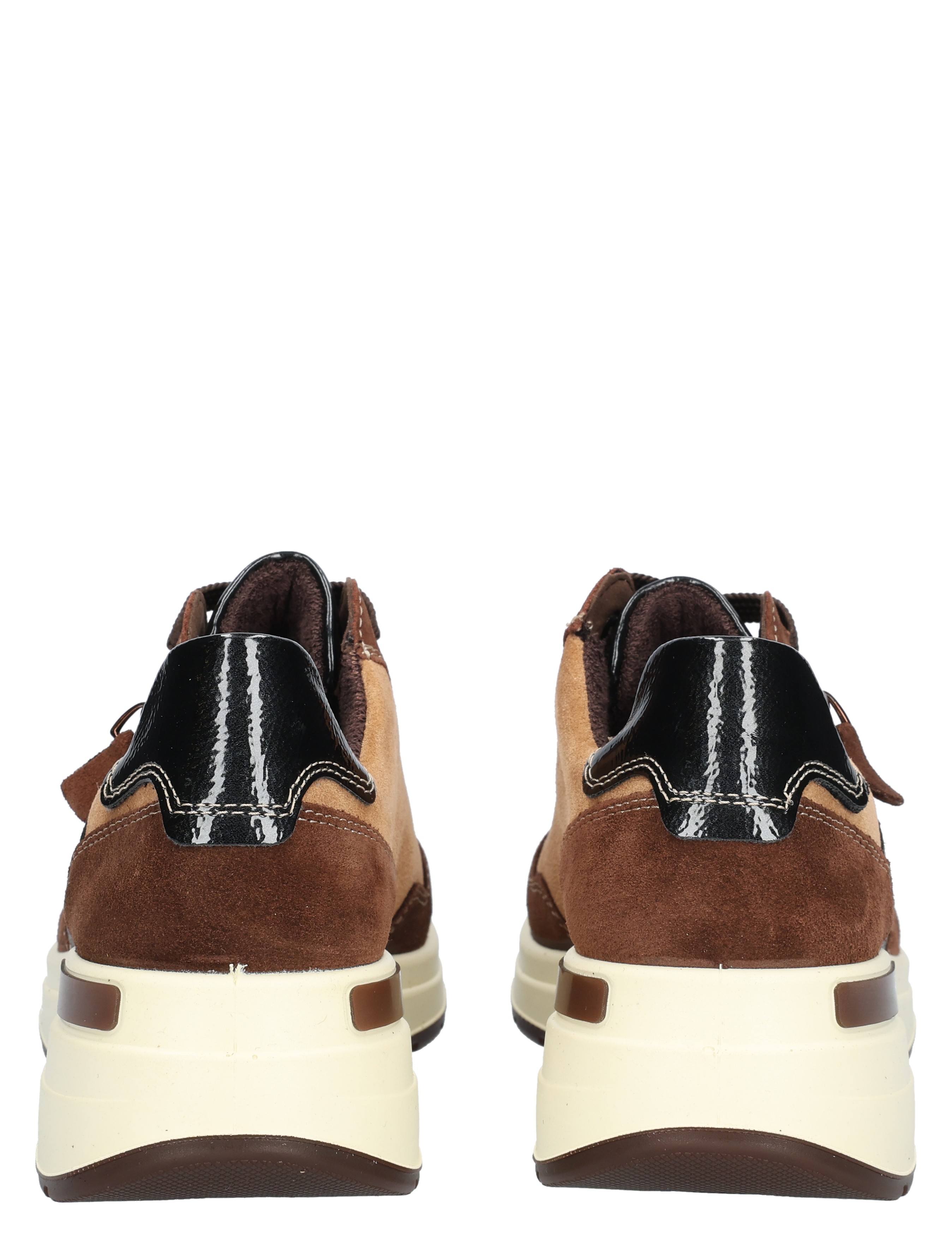 Ara - 12-57702-26 26 MOCCA,BISCUIT,NUTS,SCHWARZ - Dames - Veterschoenen - Casual Veterschoenen - 48837_22_6
