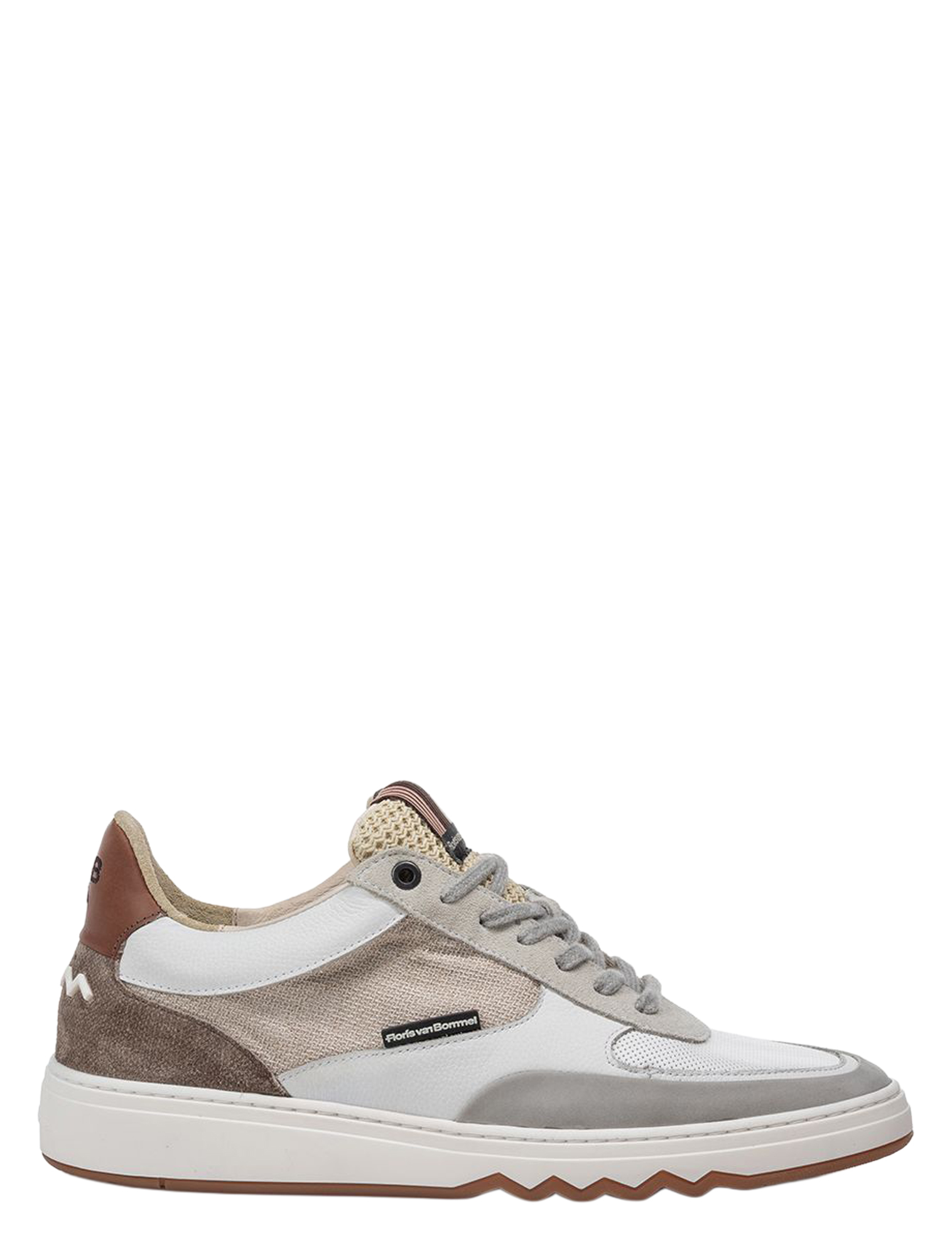 Floris van Bommel - De Kupster 10143 60-01 White G+Wijdte - Heren - Lage Sneakers - Sneakers - 51412_88_1