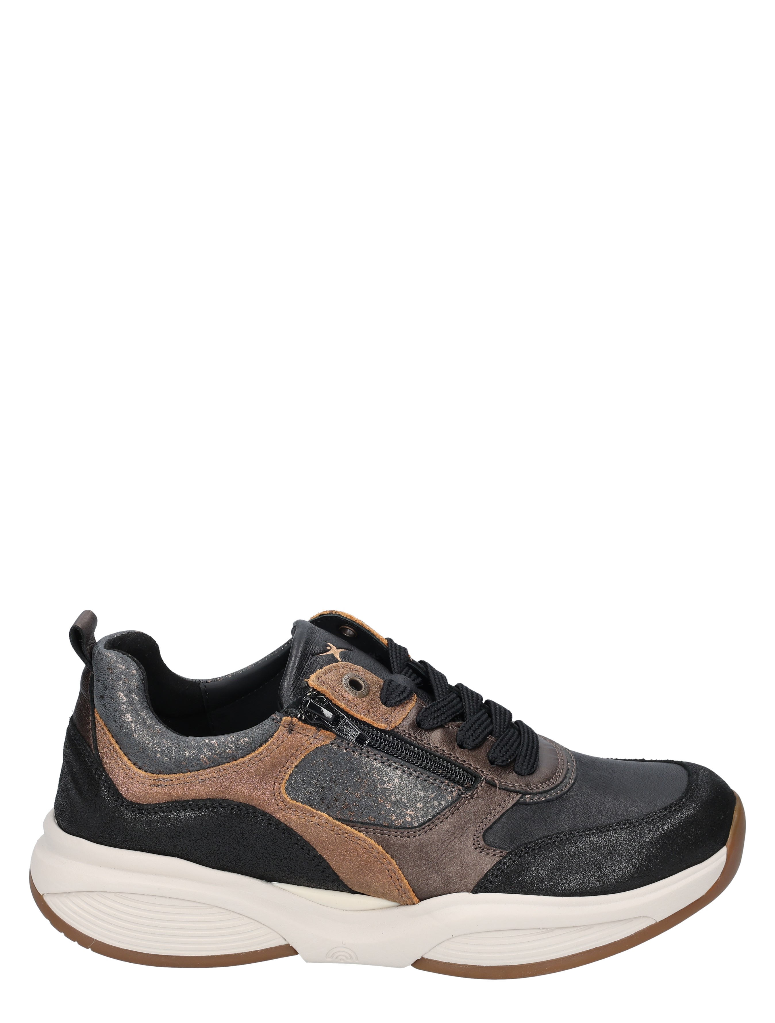 Xsensible - 32004.3 Black Combi H-Wijdte - Dames - Veterschoenen - Casual Veterschoenen - 51919_11_1