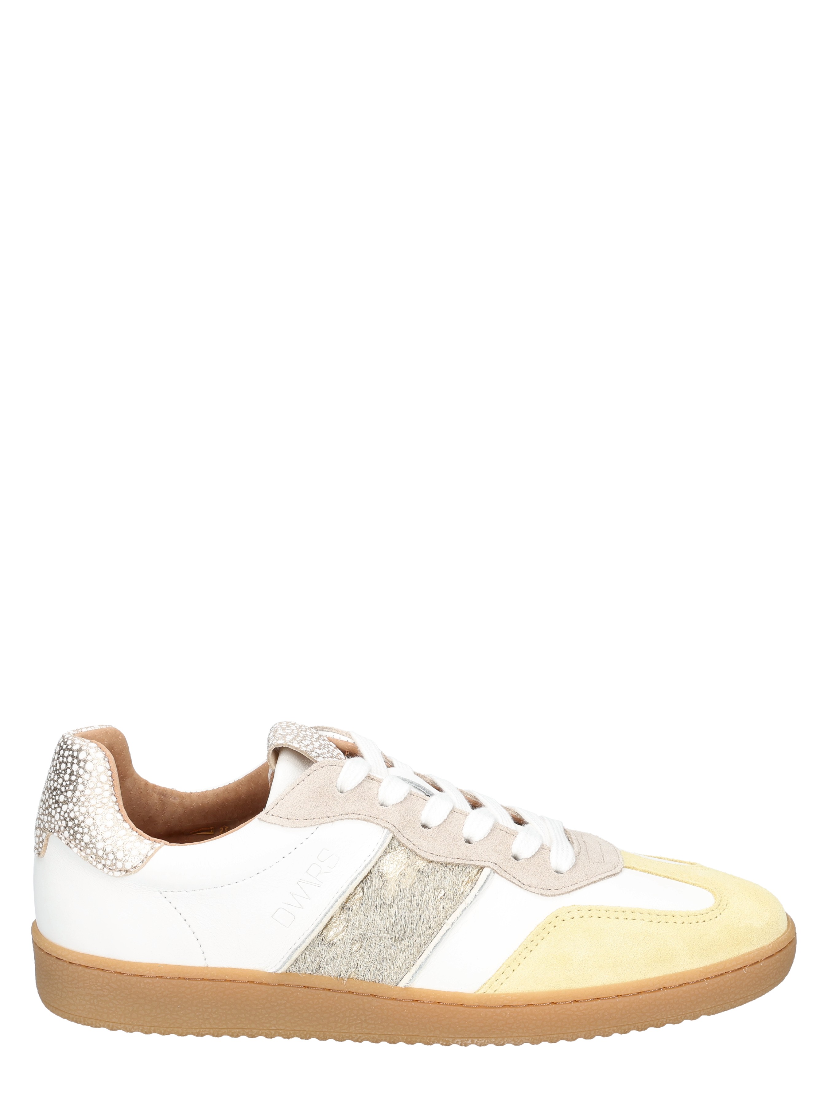 DWRS Label - Poona Cowhair  B11456-48 5678 Butter Sand - Dames - Veterschoenen - Casual Veterschoenen - 51887_85_1