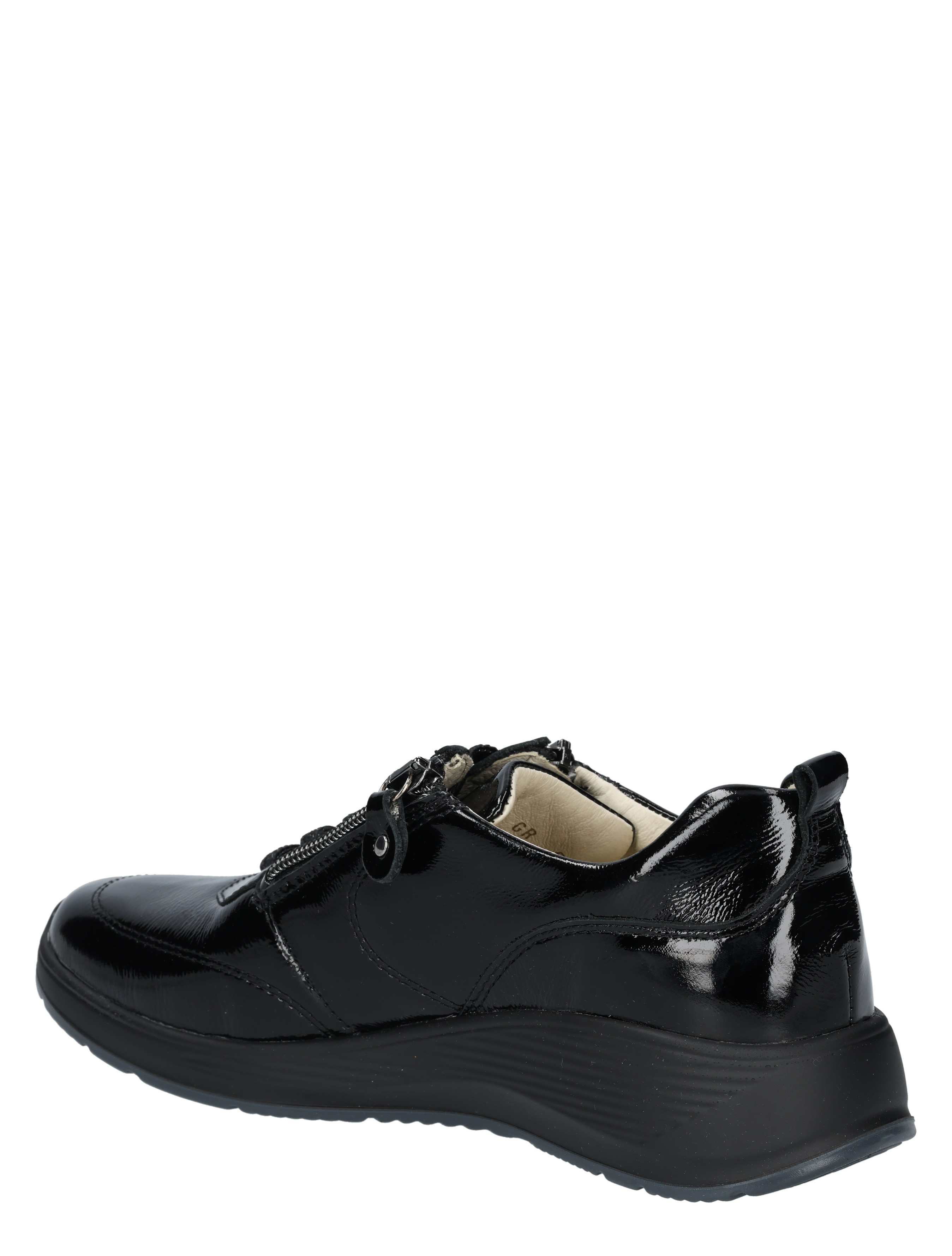 Waldlaufer - 698001 Black K-Wijdte - Dames - Veterschoenen - Casual Veterschoenen - 48873_10_4