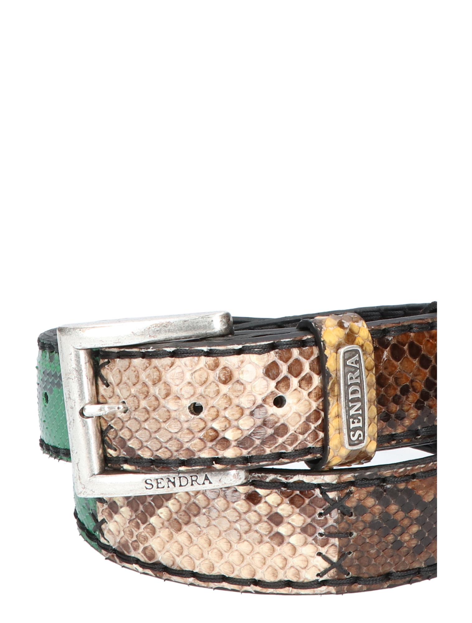 Sendra - 1075 Python Multi Color - Dames - Heren - Riemen - Riemen - 12090_59_5