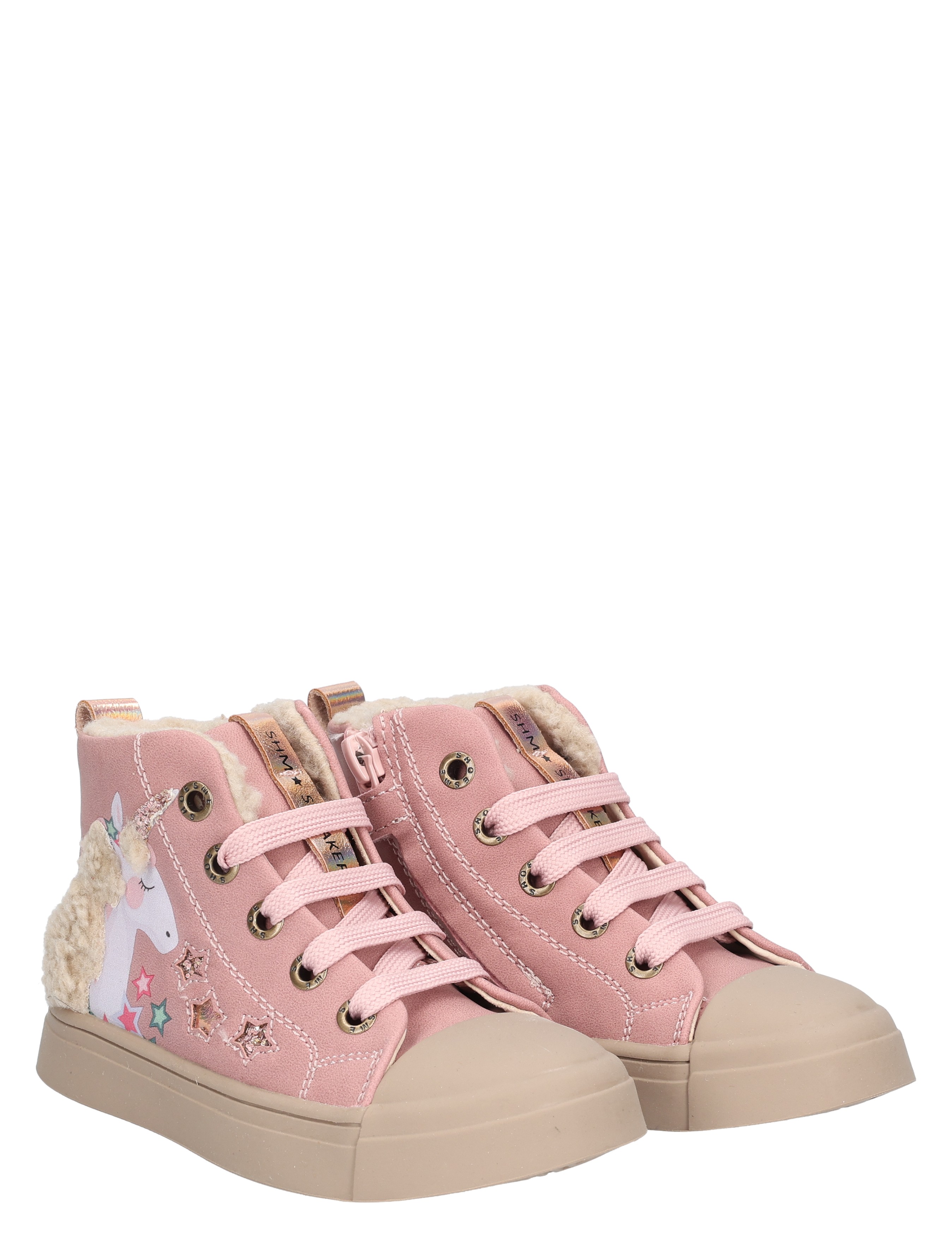 Shoesme - SH25W035 Old Pink - Meisjes - Veter Boots - Boots - 48520_48_5