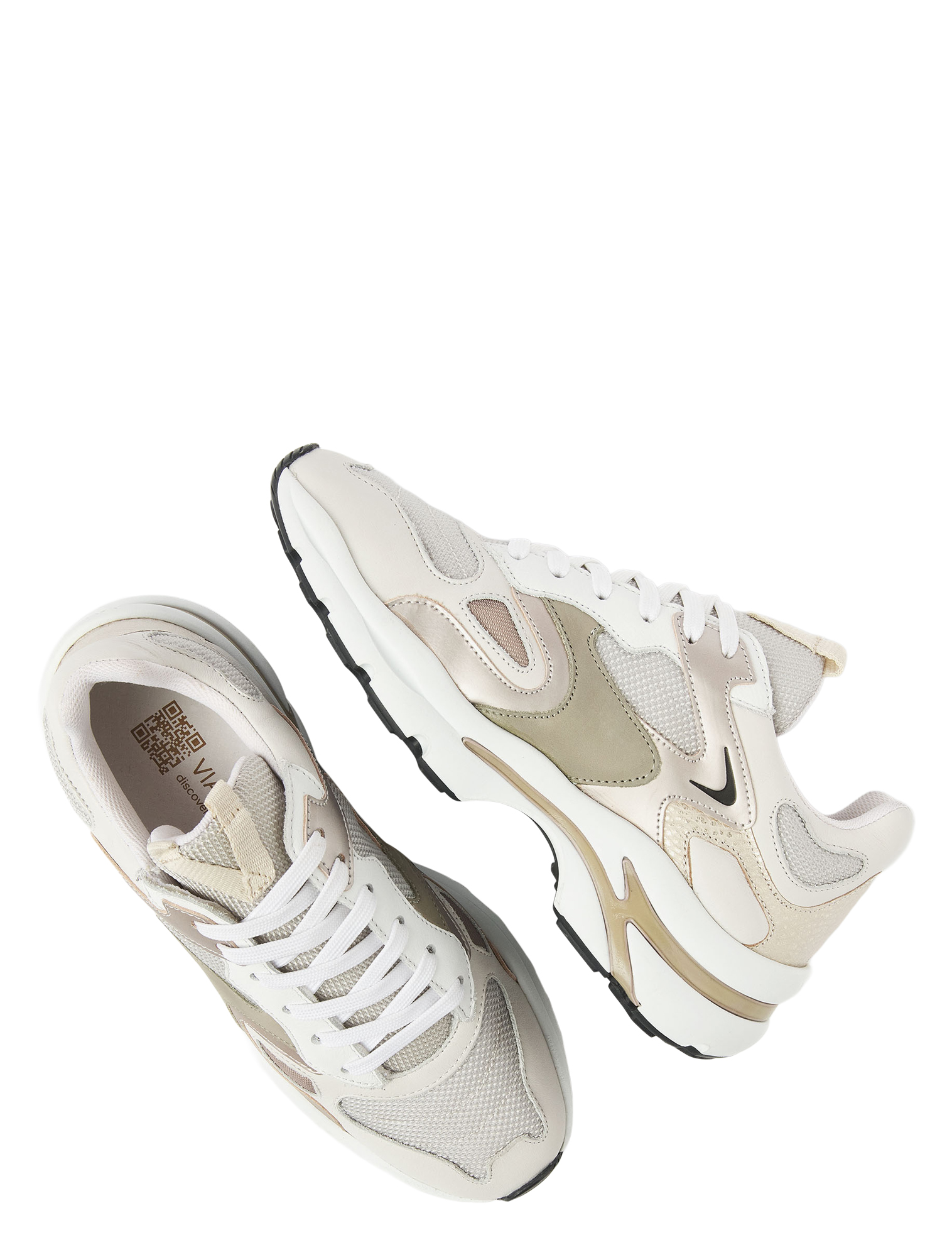 VIA VAI - 62215 Vesper Due 09-200 Extra Calcare - Sneakers - Dames - Lage Sneakers - 51337_77_4