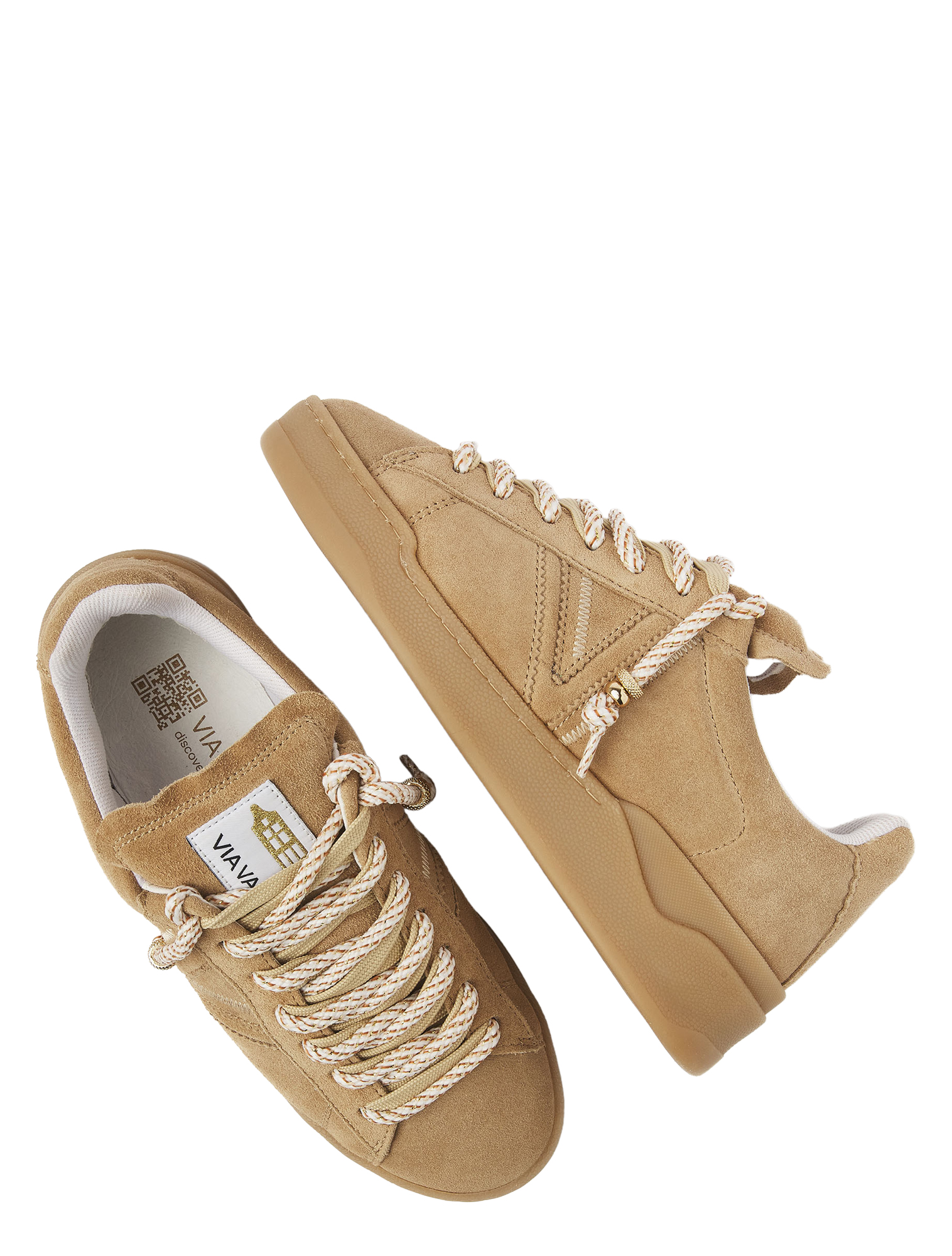 VIA VAI - 62188 Sam Kyli 01-212 Sierra Noisette - Sneakers - Dames - Lage Sneakers - 51331_22_4