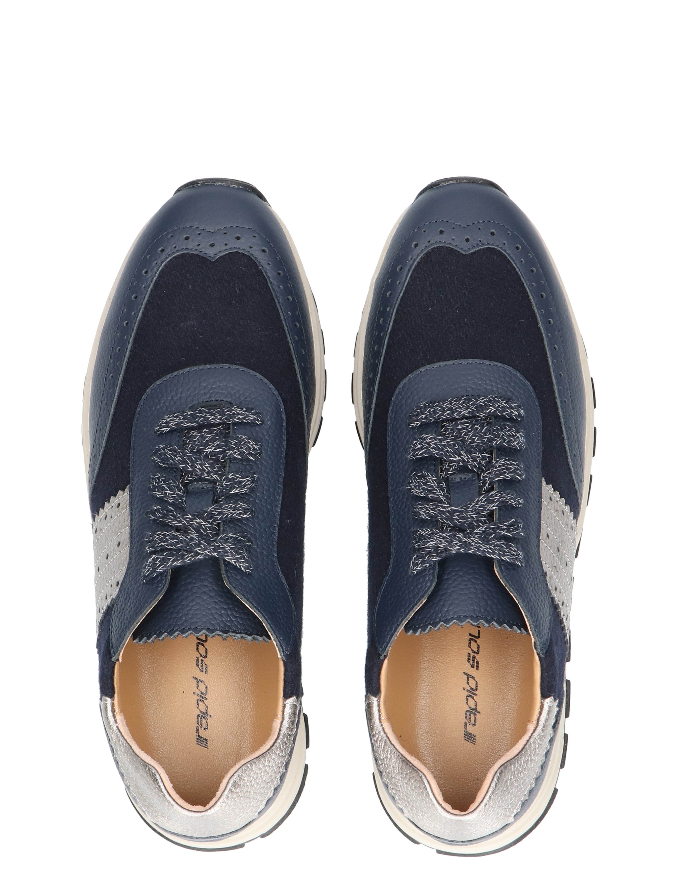 Rapid Soul - Yavanna 2545153 Blue Lychee Leather - Dames - Veterschoenen - Casual Veterschoenen - 49474_33_7