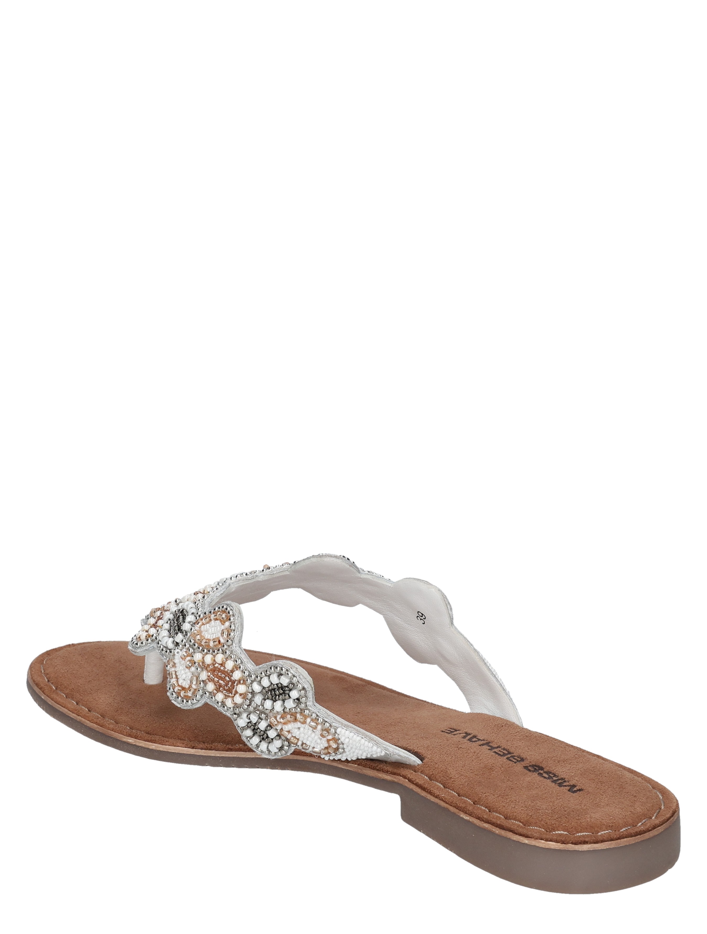 Miss Behave - IF6682 Off White Multi - Dames - Slippers - 50308_88_4