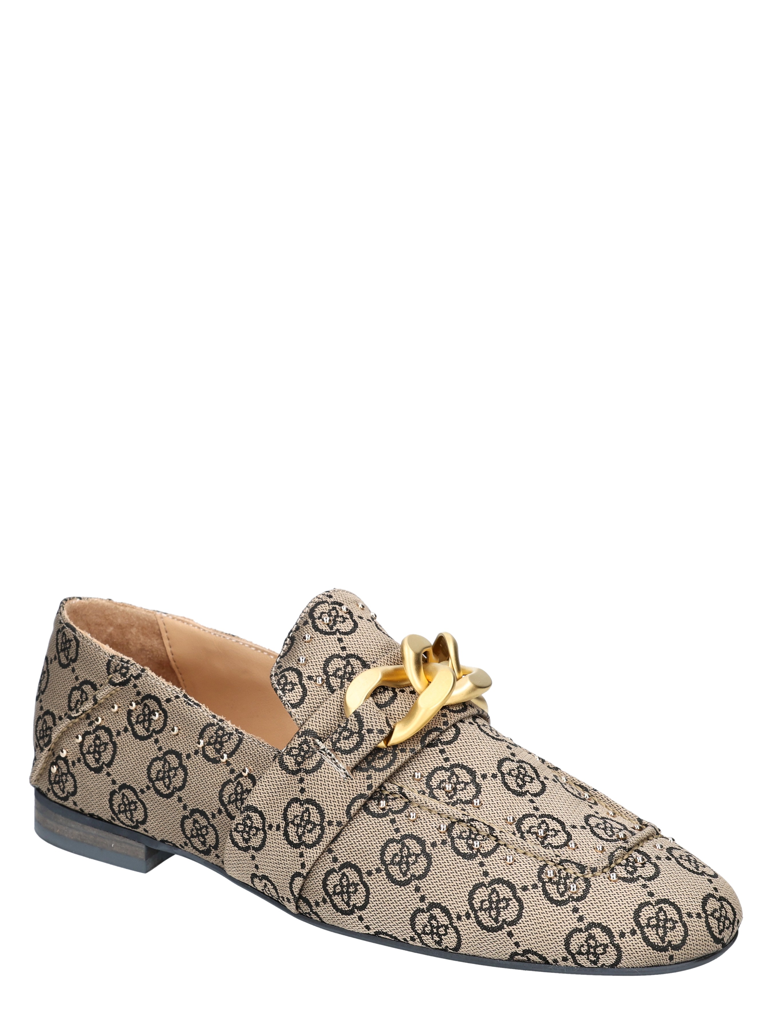 Gioia - Wianna 2610138 Textiel Flower Beige - Loafers - Dames - 50877_77_3