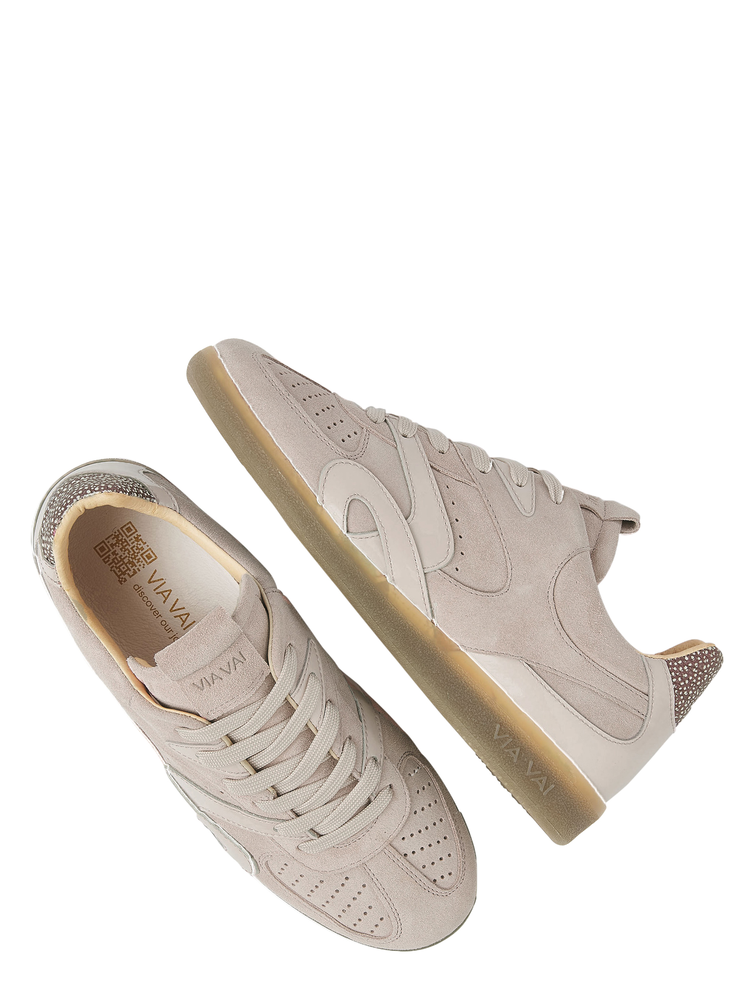 VIA VAI - Nilla Macy 62353 01-204 Grey - Sneakers - Dames - Lage Sneakers - 50084_77_4