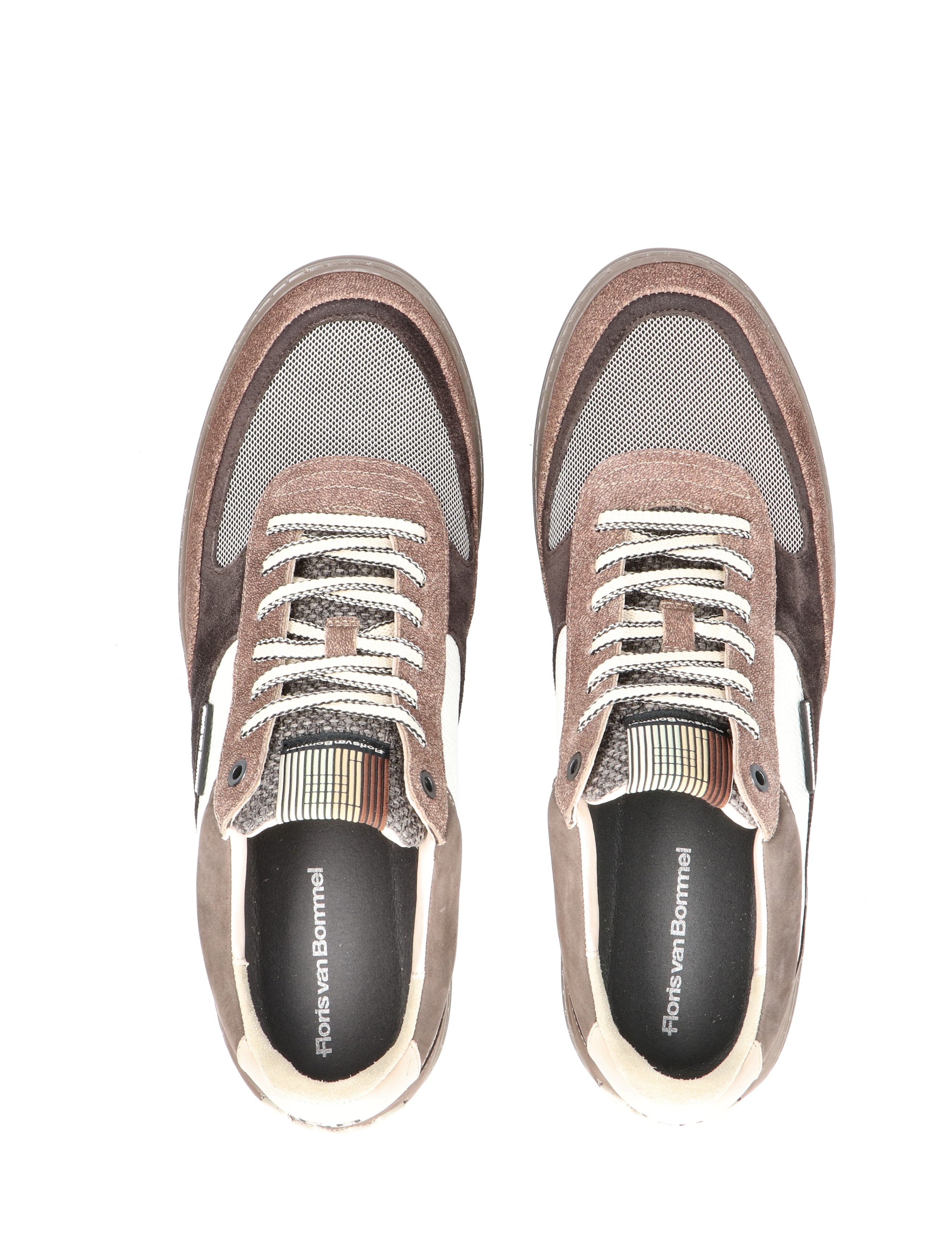 Floris van Bommel - De Kupster SFM-10143 23-03 Cognac G+ Wijdte - Heren - Lage Sneakers - Sneakers - 49299_02_7