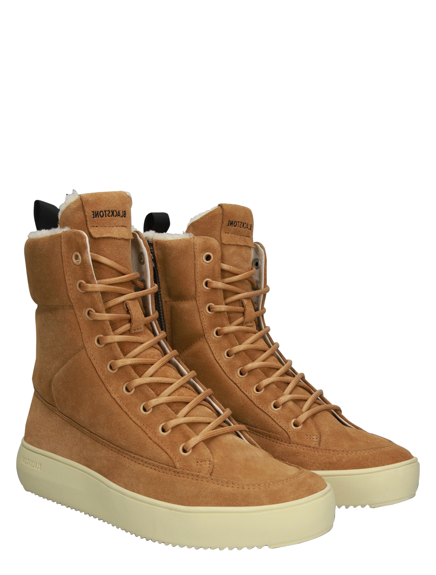 Blackstone Footwear - AL215 Ginger Brown - Dames - Boots - Veter Boots - 44339_02_3