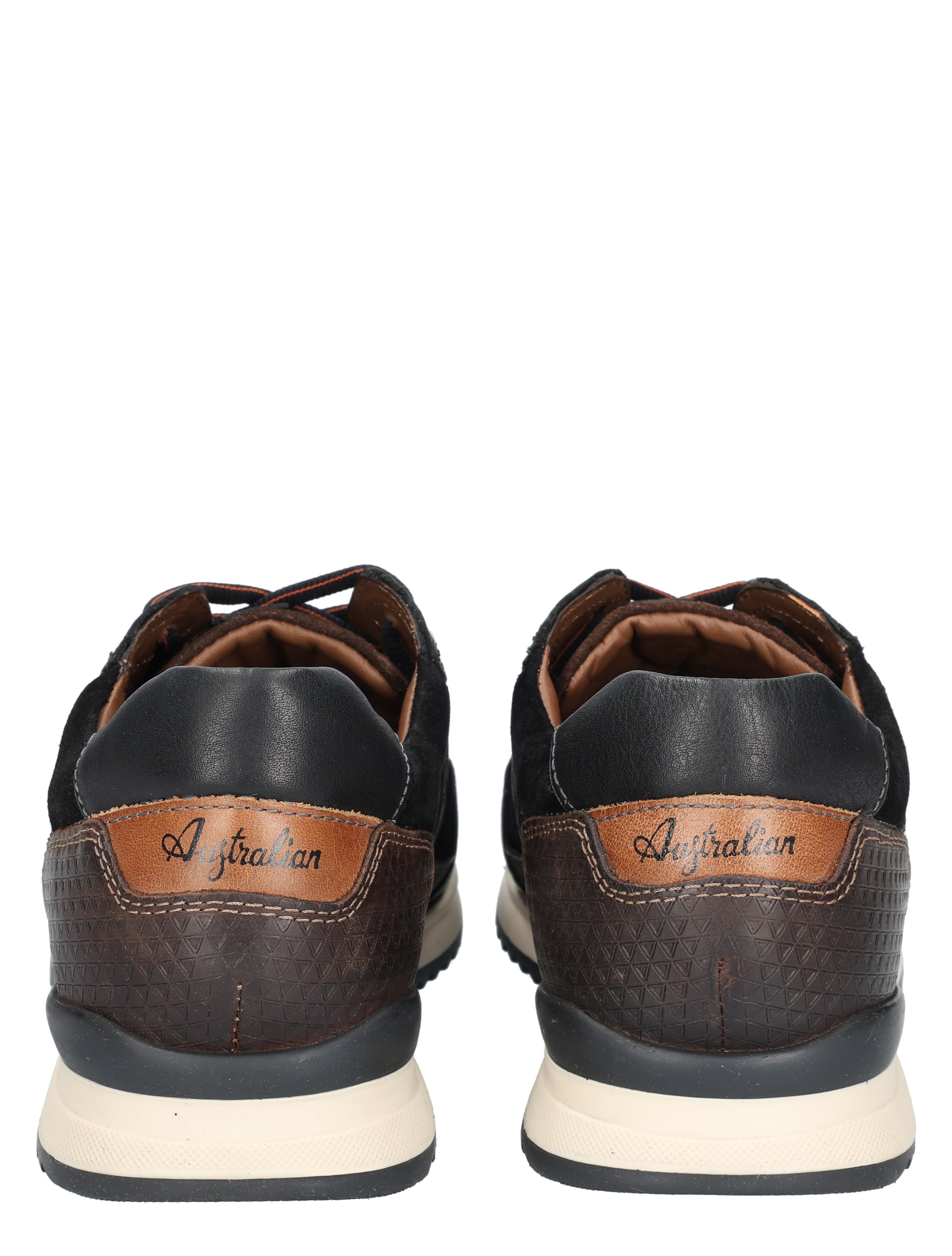Australian - Filmon Black Cognac - Heren - Veterschoenen - Casual Veterschoenen - 48941_11_6