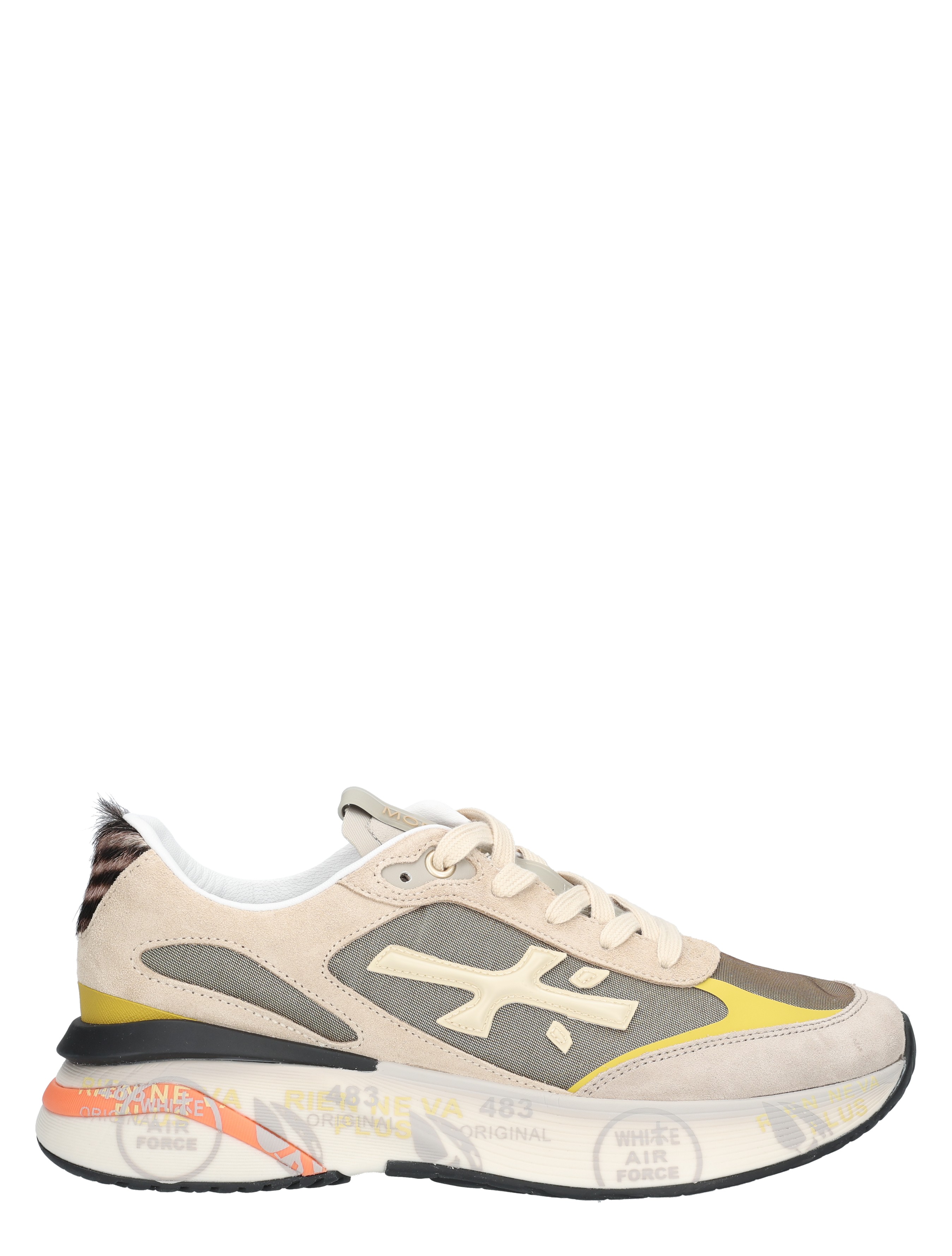 Premiata - Moerund Women 7796 Beige - Sneakers - Dames - Lage Sneakers - 48848_77_1
