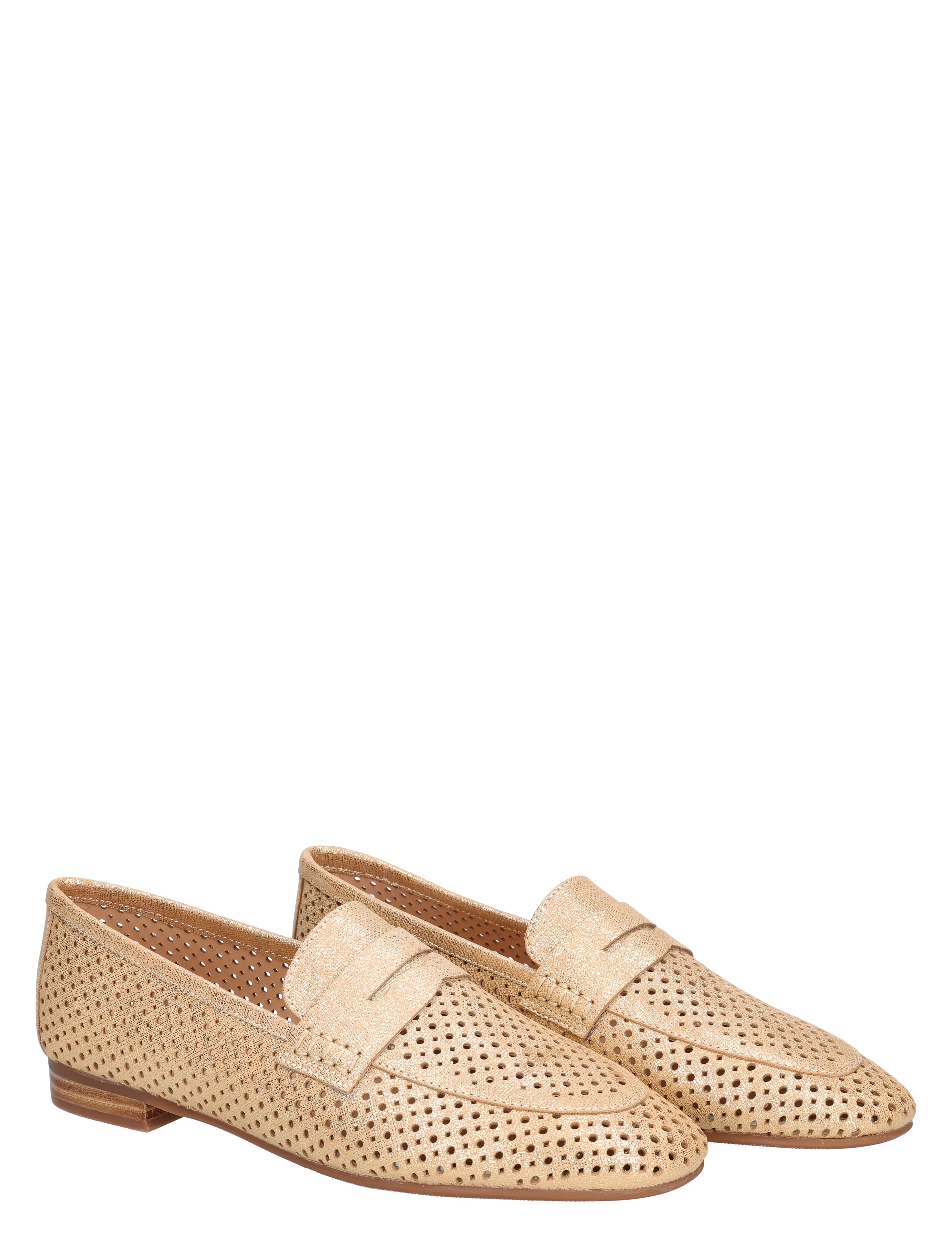 Di Lauro - Toska Light Gold - Dames - Loafers - 50228_53_5