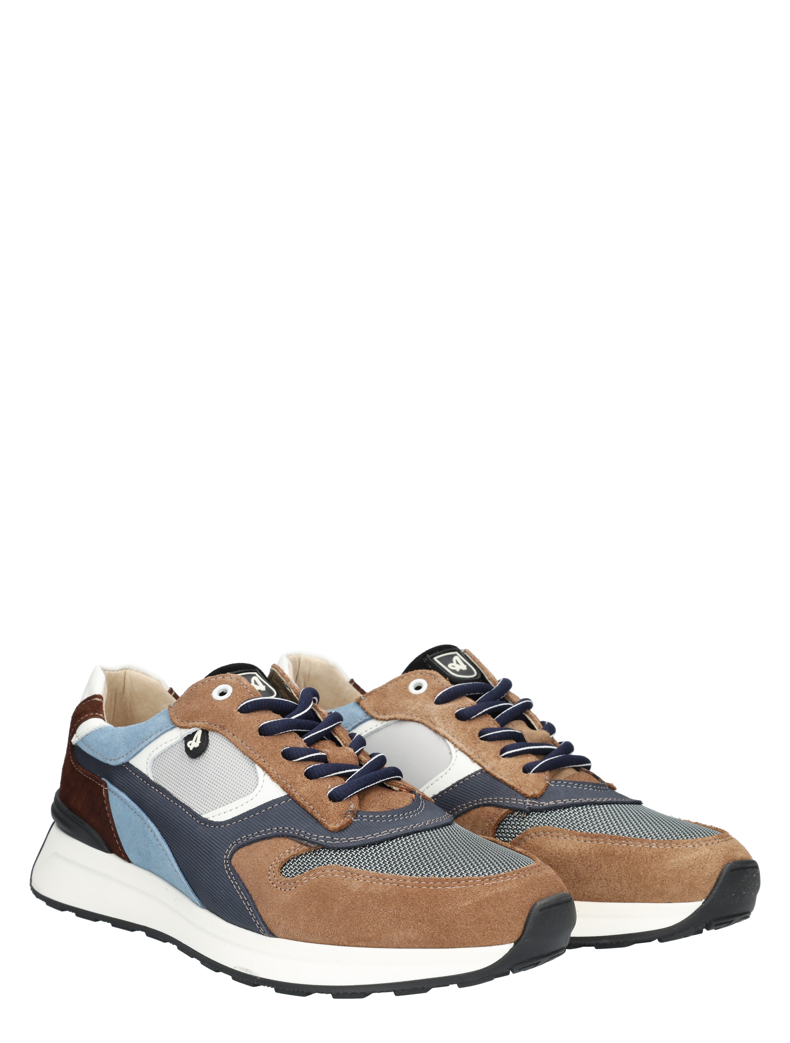 Australian - Kyoto Grey Taupe Blue - Heren - Veterschoenen - Casual Veterschoenen - 48944_23_5