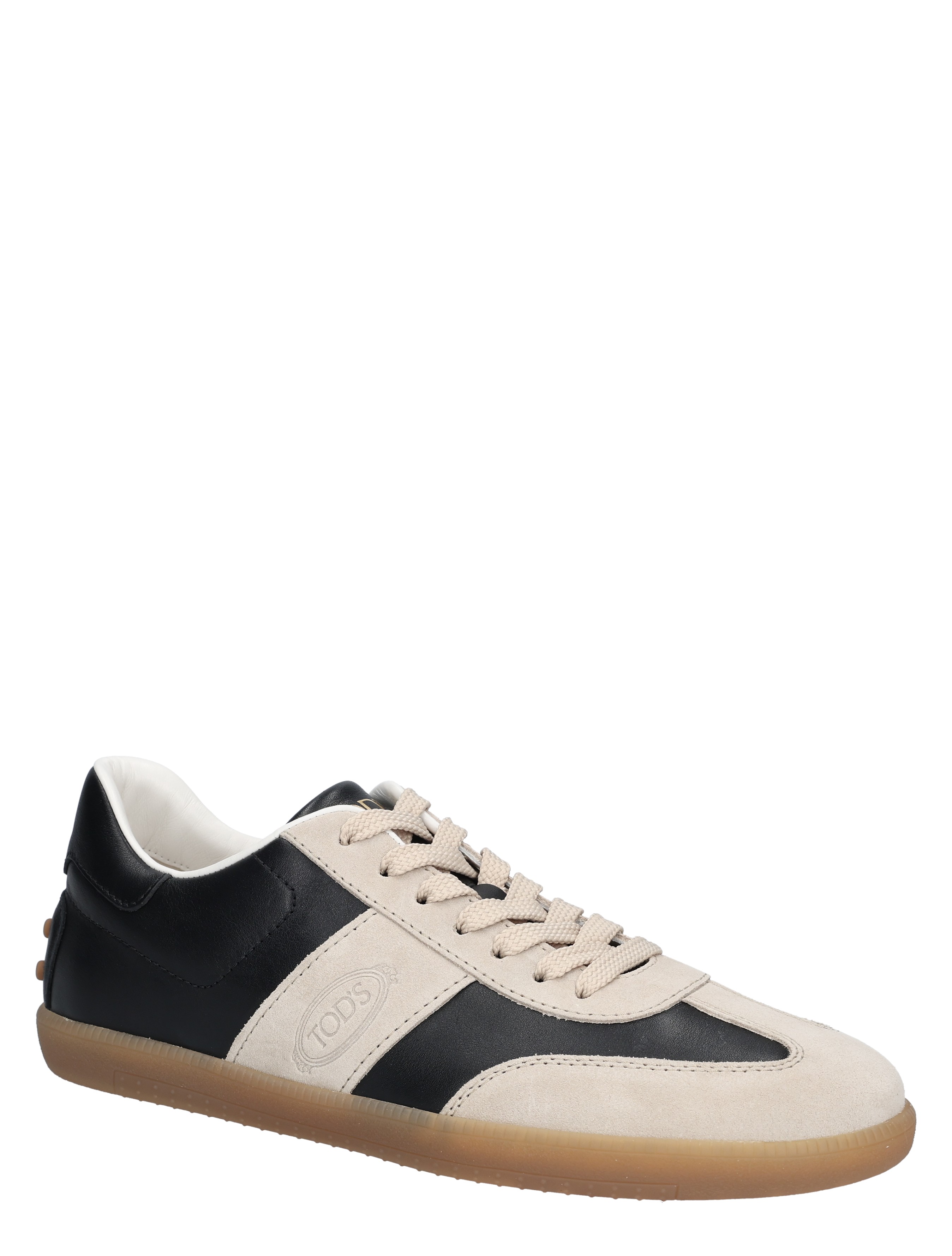 Tods - Tabs Sneakers in Leather Beige - Sneakers - Dames - Lage Sneakers - 48405_77_3