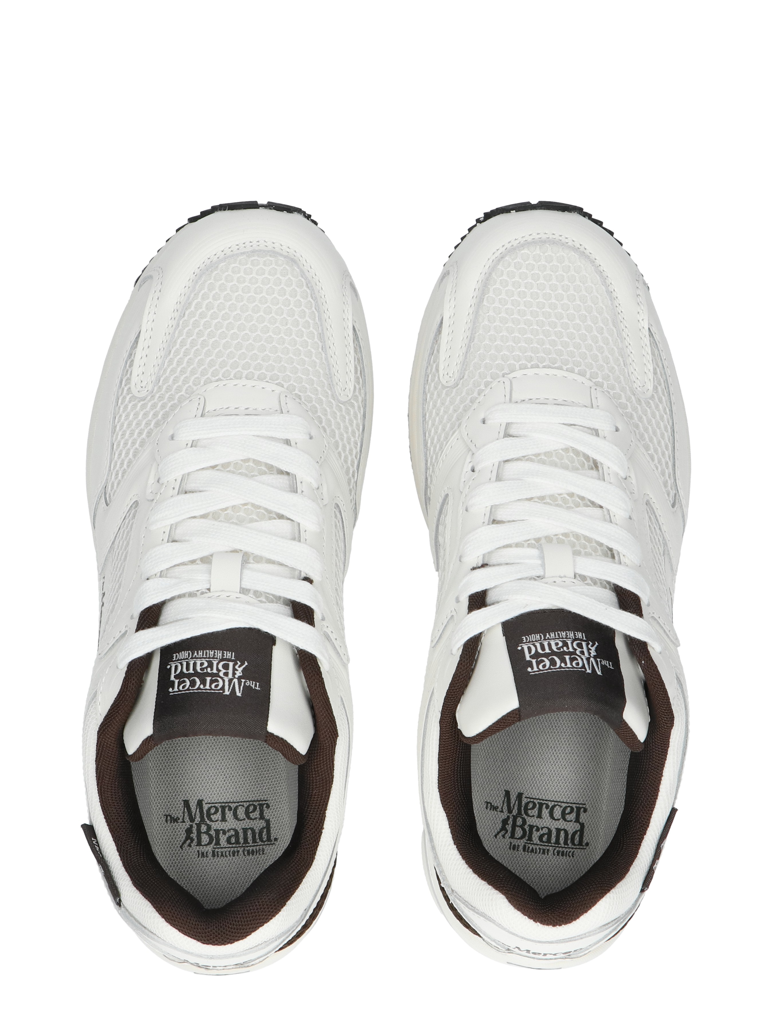 Mercer Amsterdam - Re-Run Next Gen Women 157 White Brown - Sneakers - Dames - Lage Sneakers - 47966_82_7