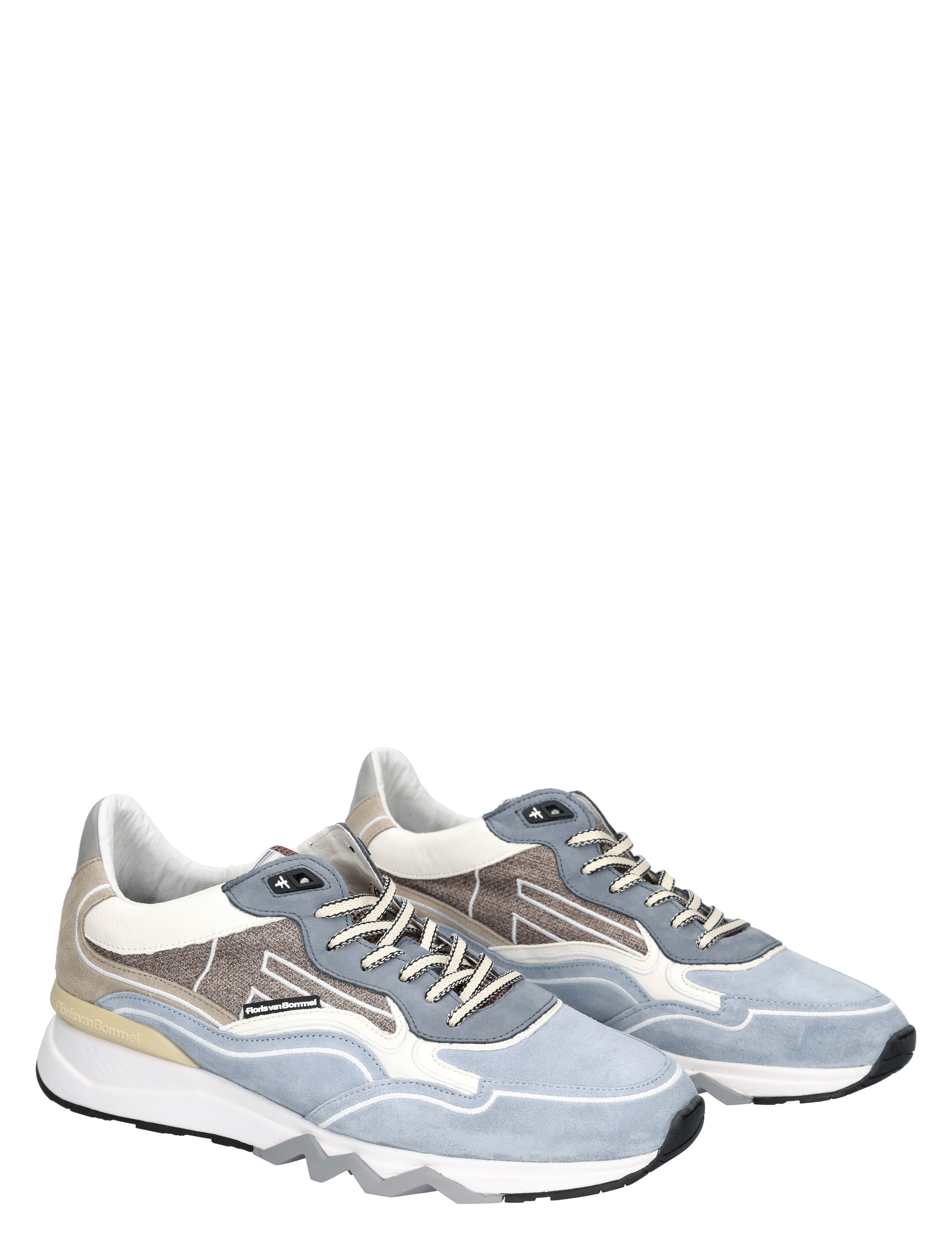 Floris van Bommel - De Zager 10198 42-02 Light Blue G+ Wijdte - Heren - Lage Sneakers - Sneakers - 50660_32_5