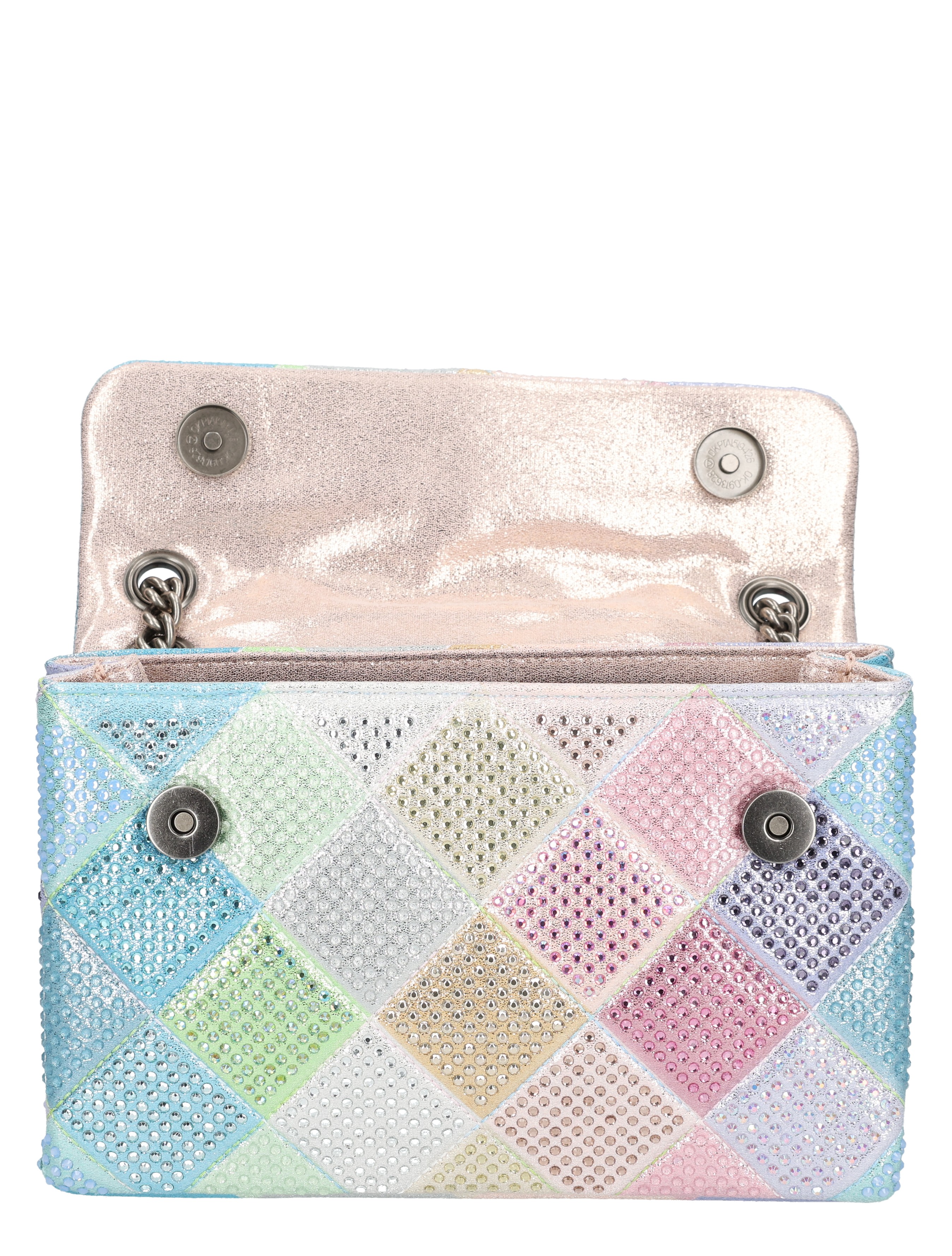 Kurt Geiger - Fabric Medium Kensington Bag Multi Color - Dames - Schoudertassen - 49589_59_6