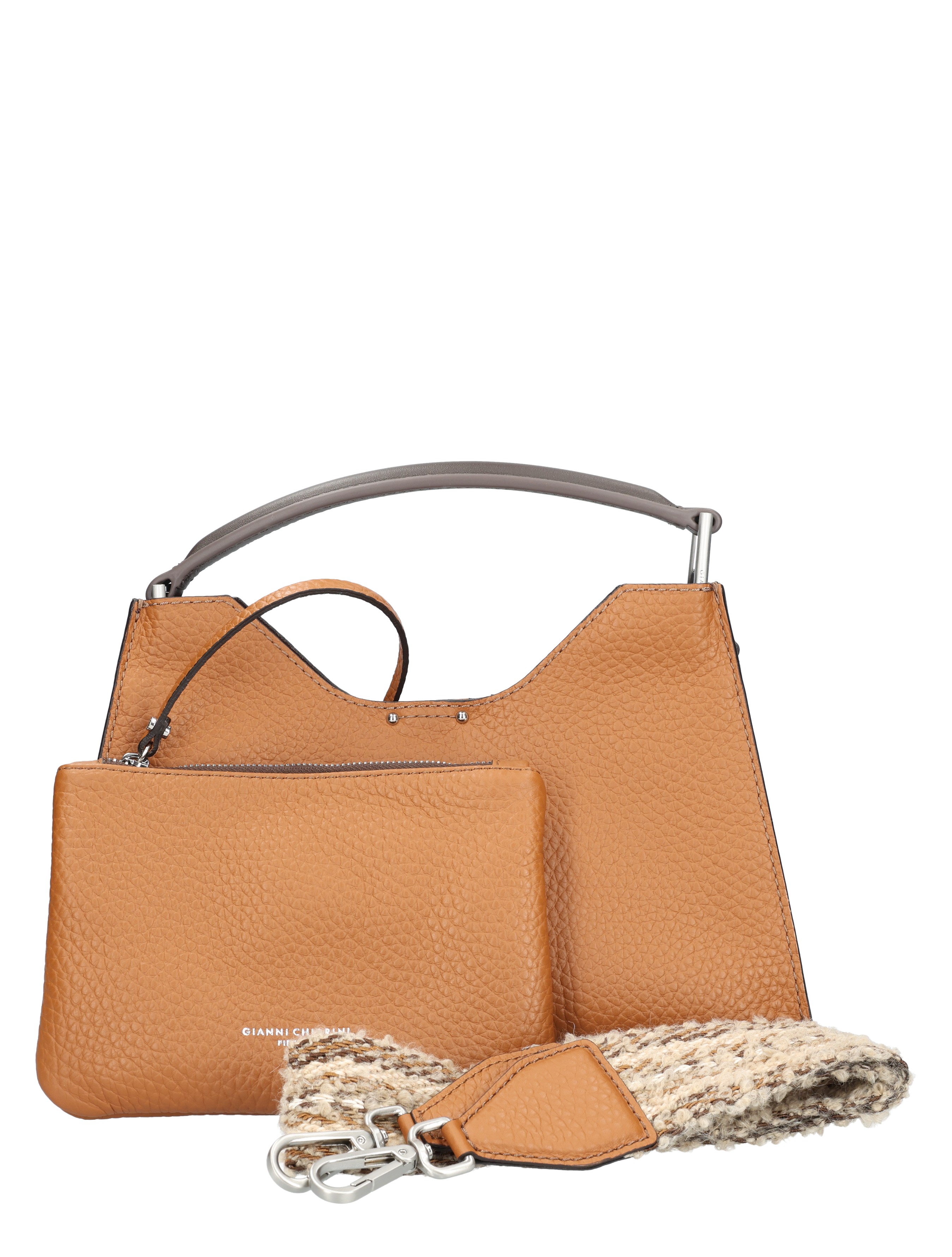 Gianni Chiarini - 10565 -3 RNGDBL NASPM Cuoio-TdM - Schoudertassen - Dames - 48852_22_2