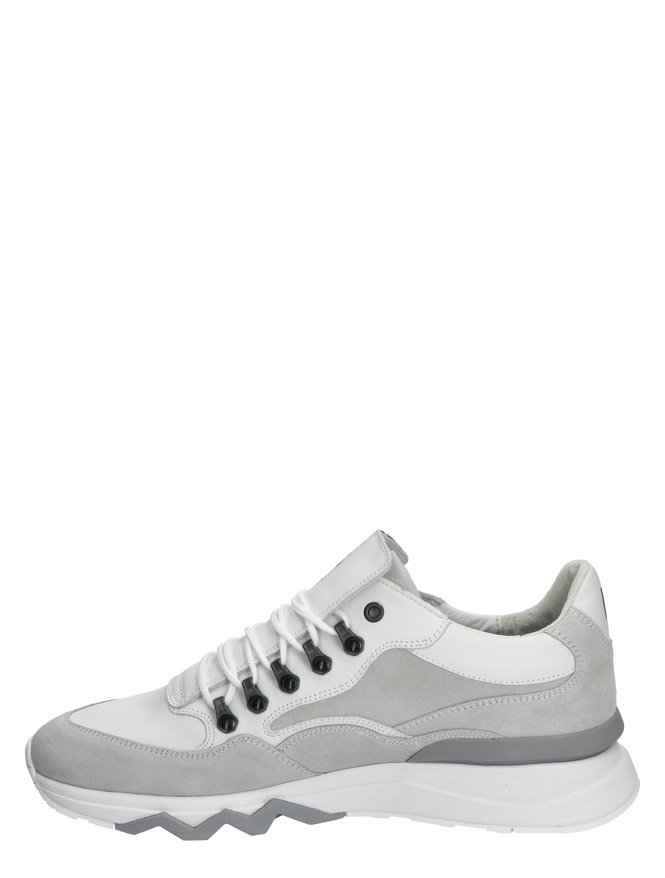 Floris van Bommel - De Zager 01.05 White G+ Wijdte - Heren - Lage Sneakers - Sneakers - 41328_88_2