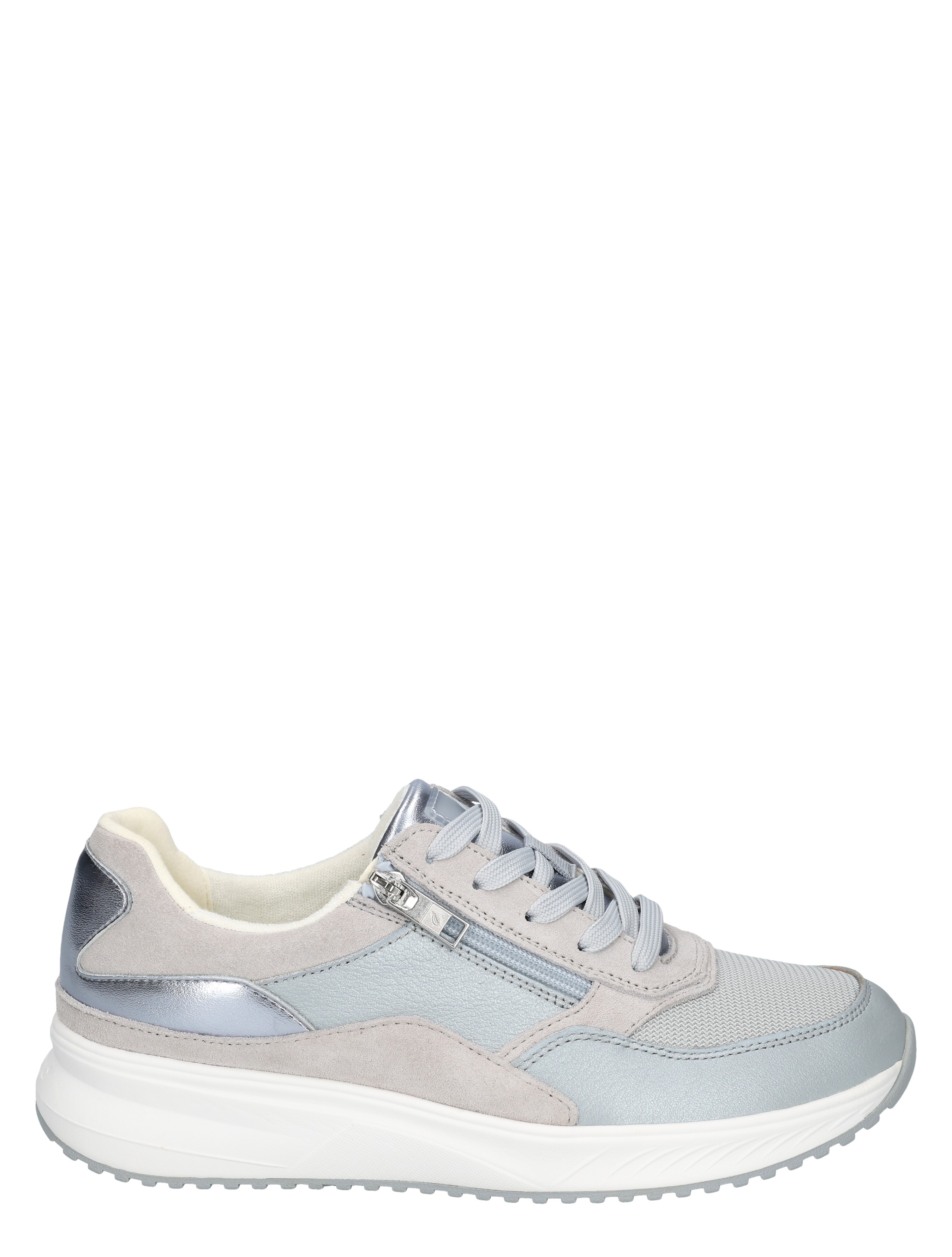 Waldlaufer - 765001 100 271 Flat Mesh Beige Lavend - Dames - Veterschoenen - Casual Veterschoenen - 50382_37_1