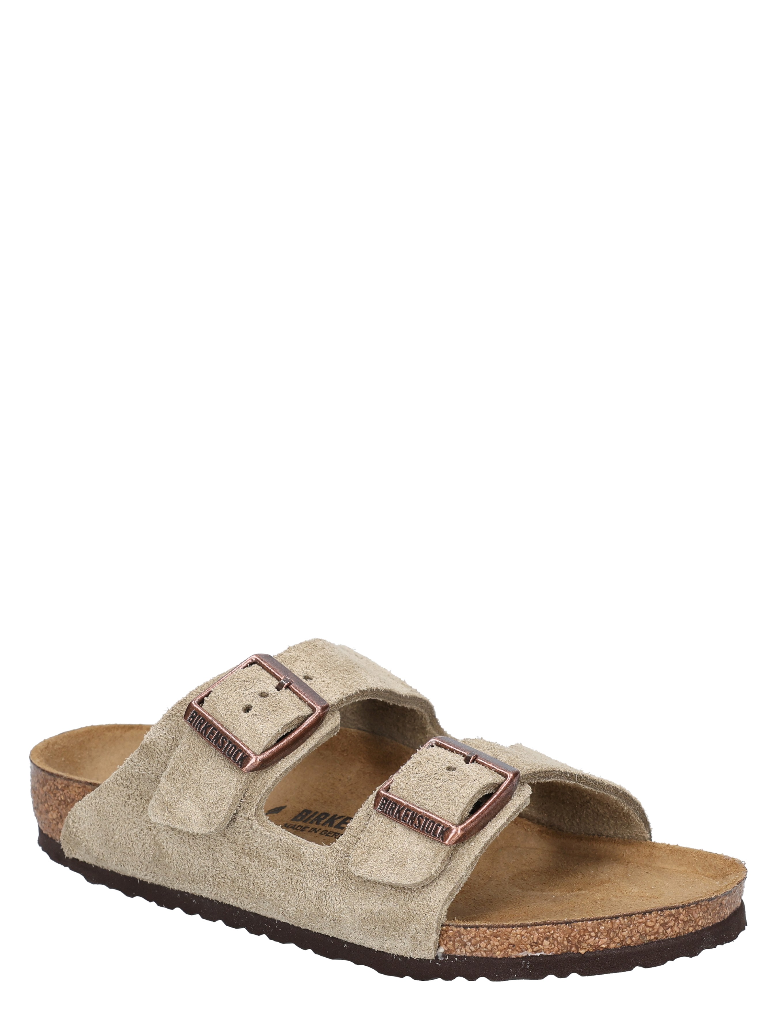 Birkenstock - Arizona Kids Suede  Taupe Narrow - Meisjes - Slippers - 50687_77_4