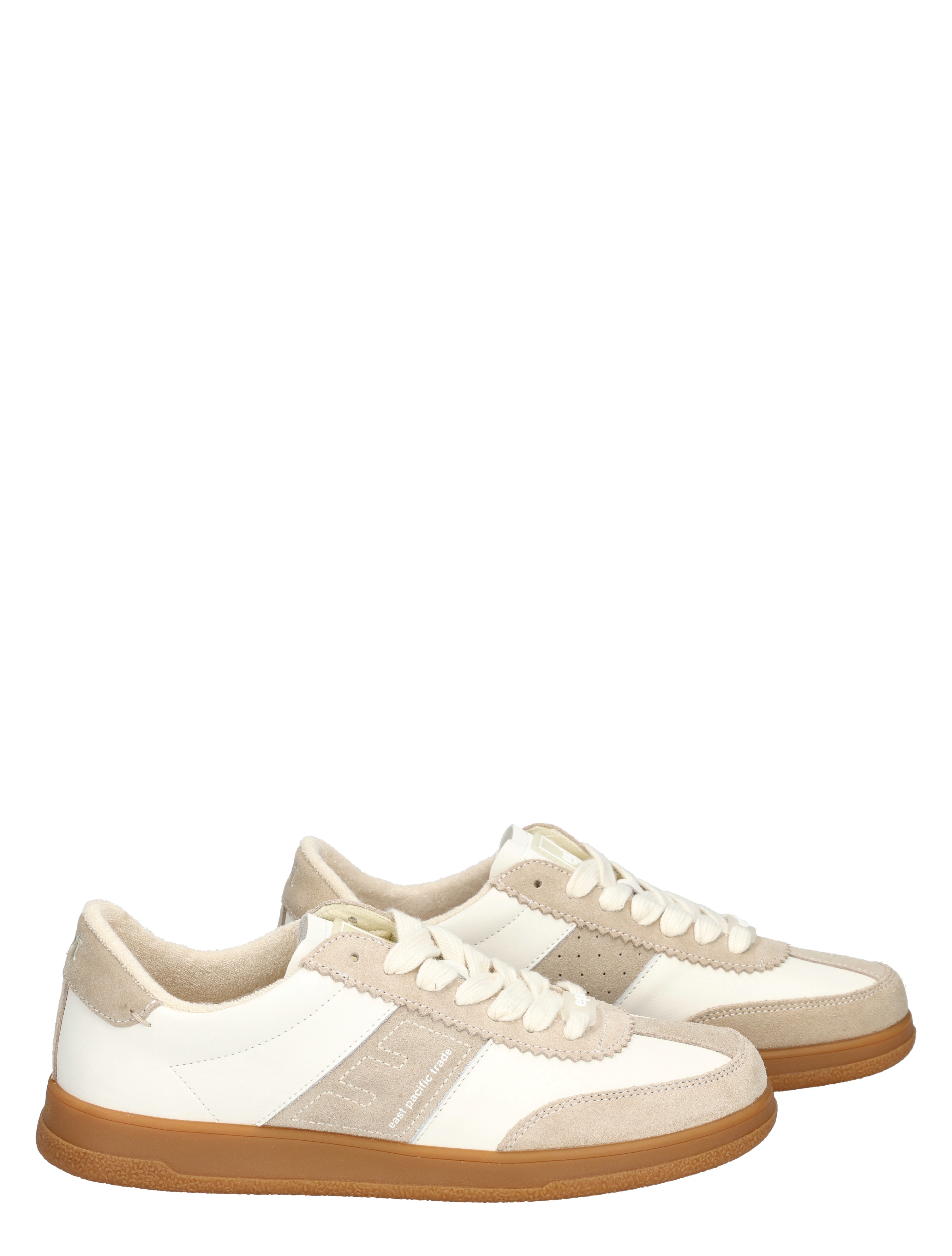 East Pacific Trade - Santos Men Beige White - Heren - Lage Sneakers - Sneakers - 50372_87_6