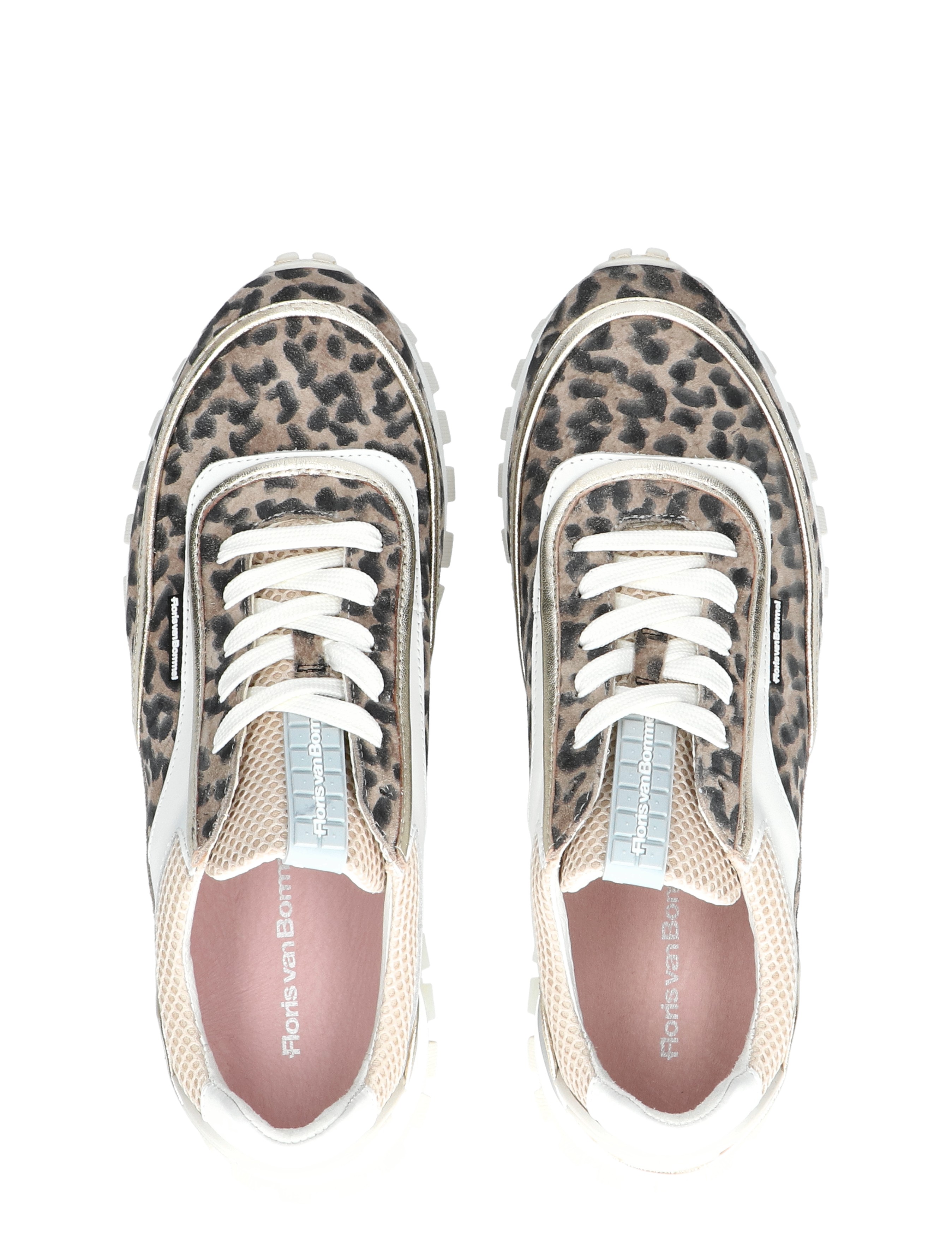 Floris van Bommel - Grommi  34-01 Taupe G-Wijdte - Sneakers - Dames - Lage Sneakers - 47129_77_7