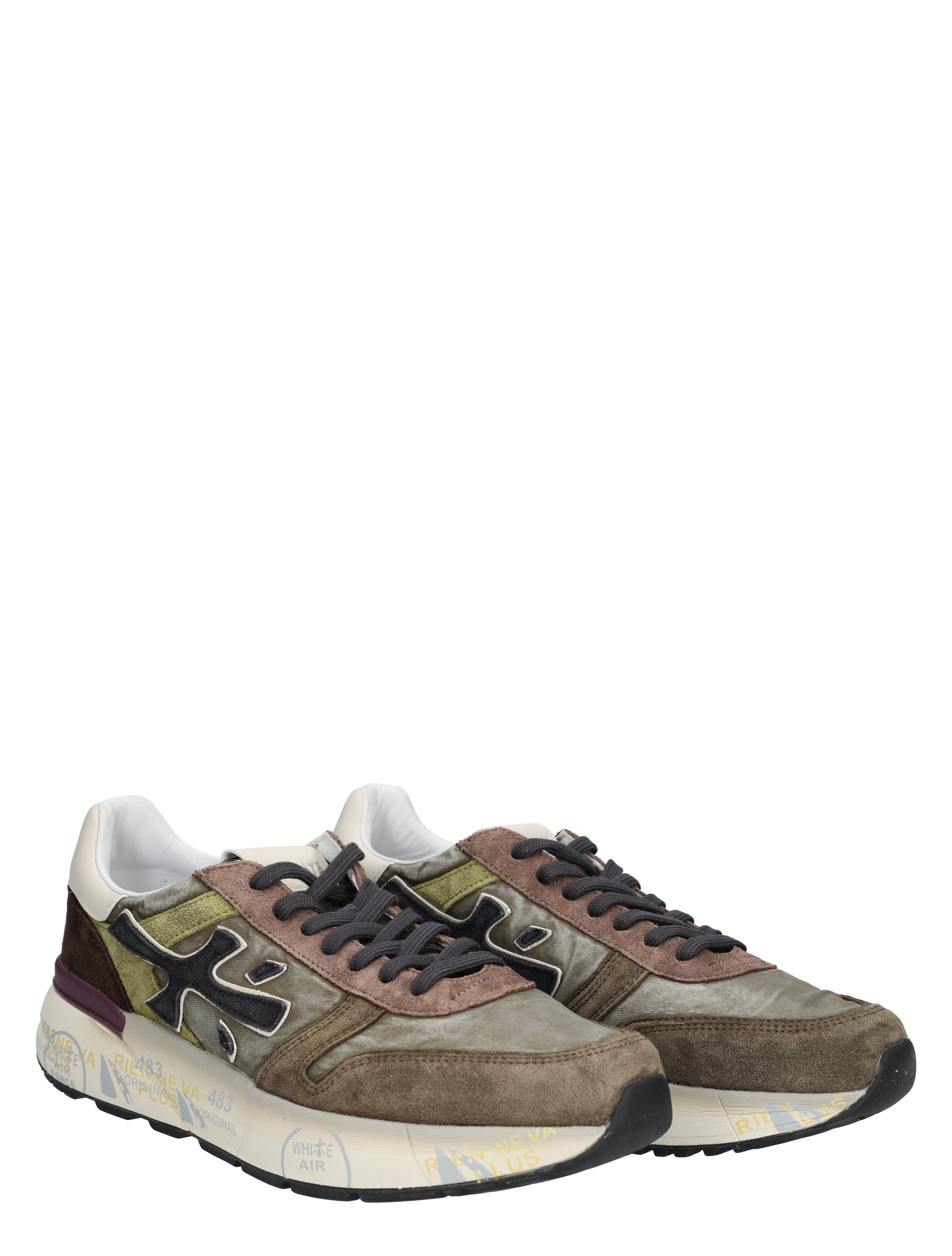 Premiata - Mick Men 7717 Green - Heren - Lage Sneakers - Sneakers - 48275_66_5