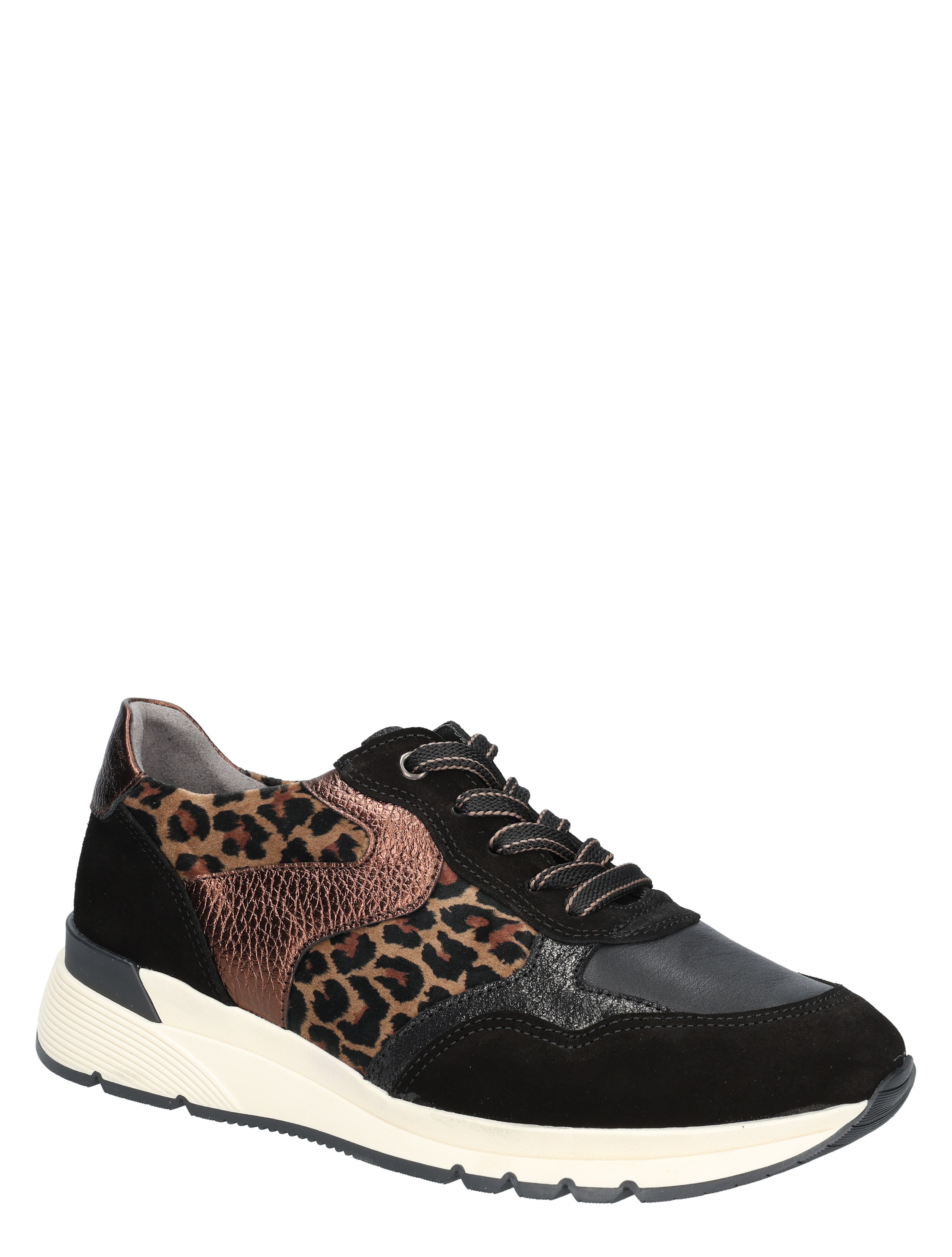 Cypres Soft - Yasie Black Leopard - Dames - Veterschoenen - Casual Veterschoenen - 49014_11_3