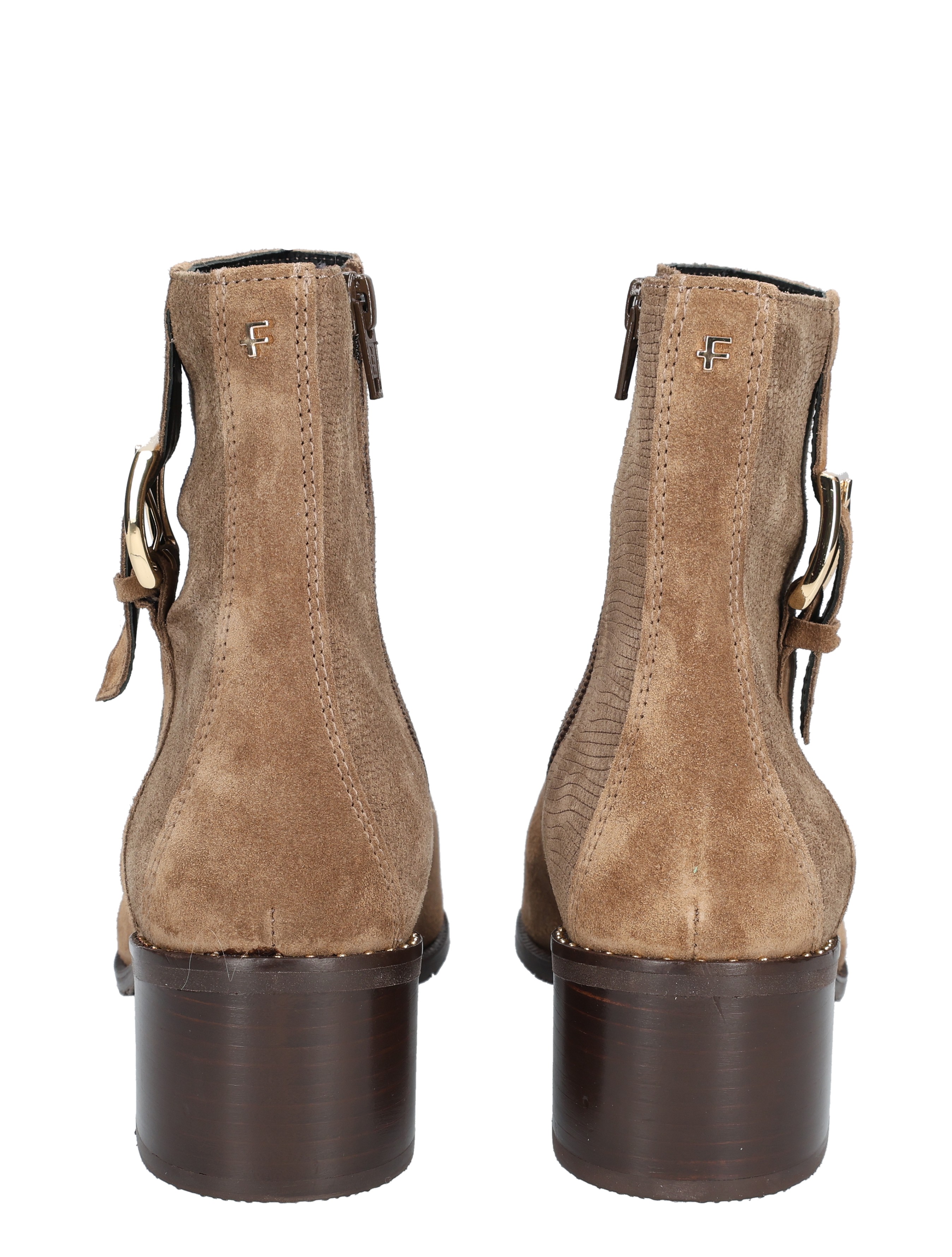 Floris van Bommel - Evi SFW-50065 34-01 Taupe G-Wijdte - Dames - Boots - Enkellaarsjes - 49296_77_6