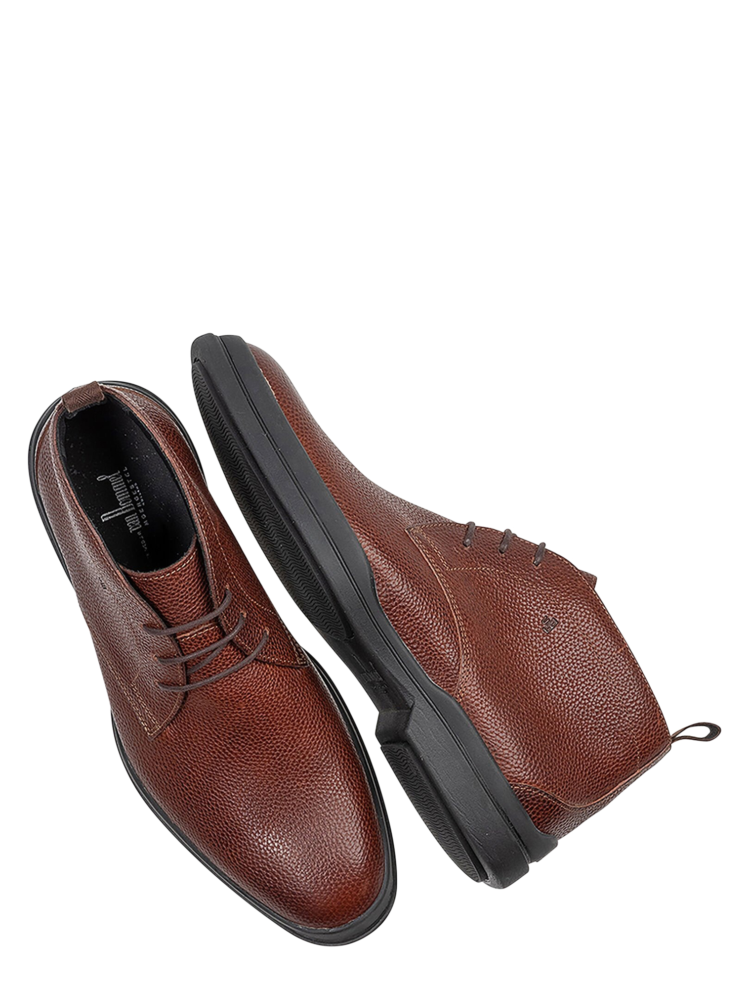 Van Bommel - SBM-50038-1 02.04 Cognac H-Wijdte - Heren - Boots - Veter Boots - 50109_02_3