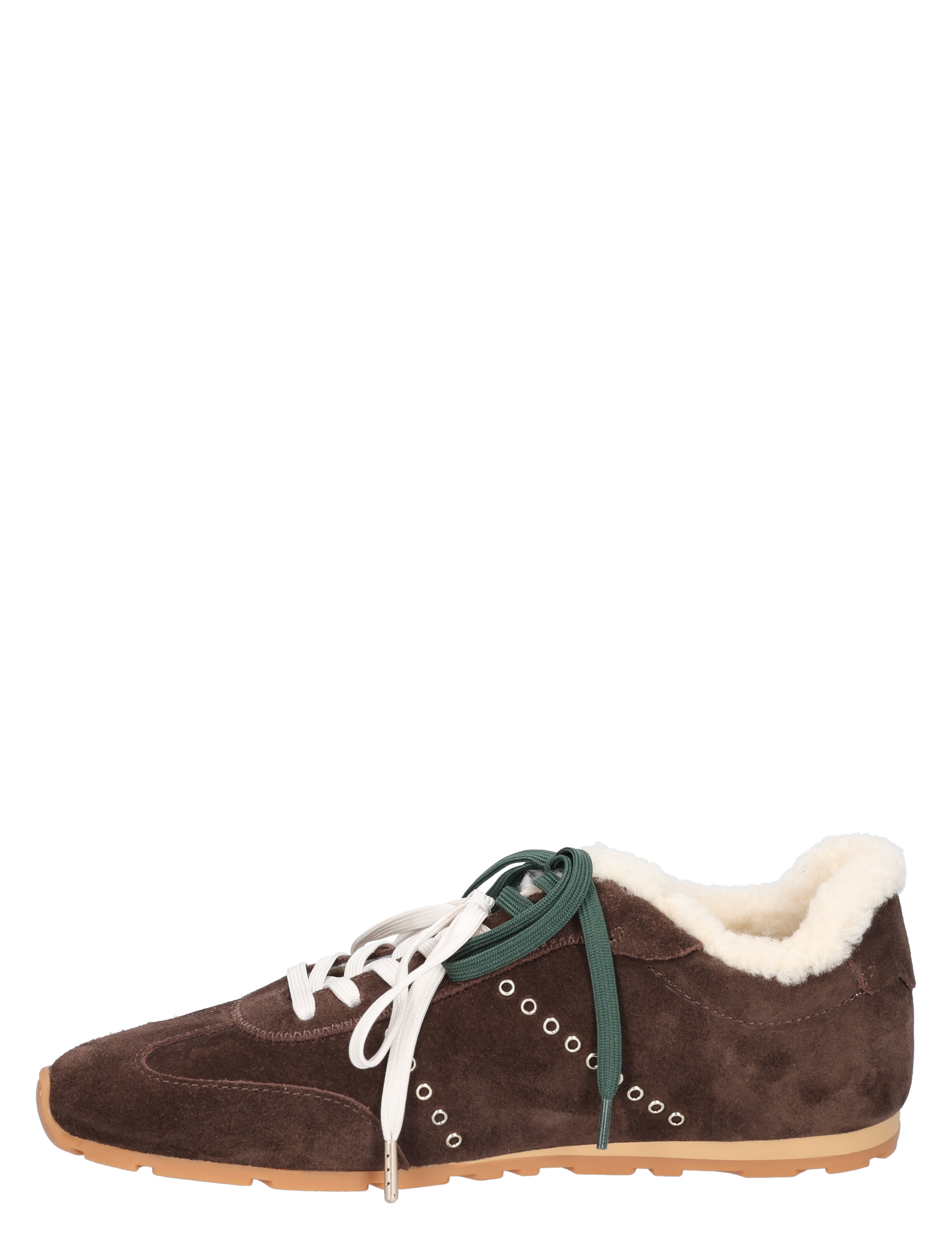 Nubikk - Billie Lou Fur 21088903 28S Dark Brown Suede - Dames - Sneakers - Lage Sneakers - 52437_22_2