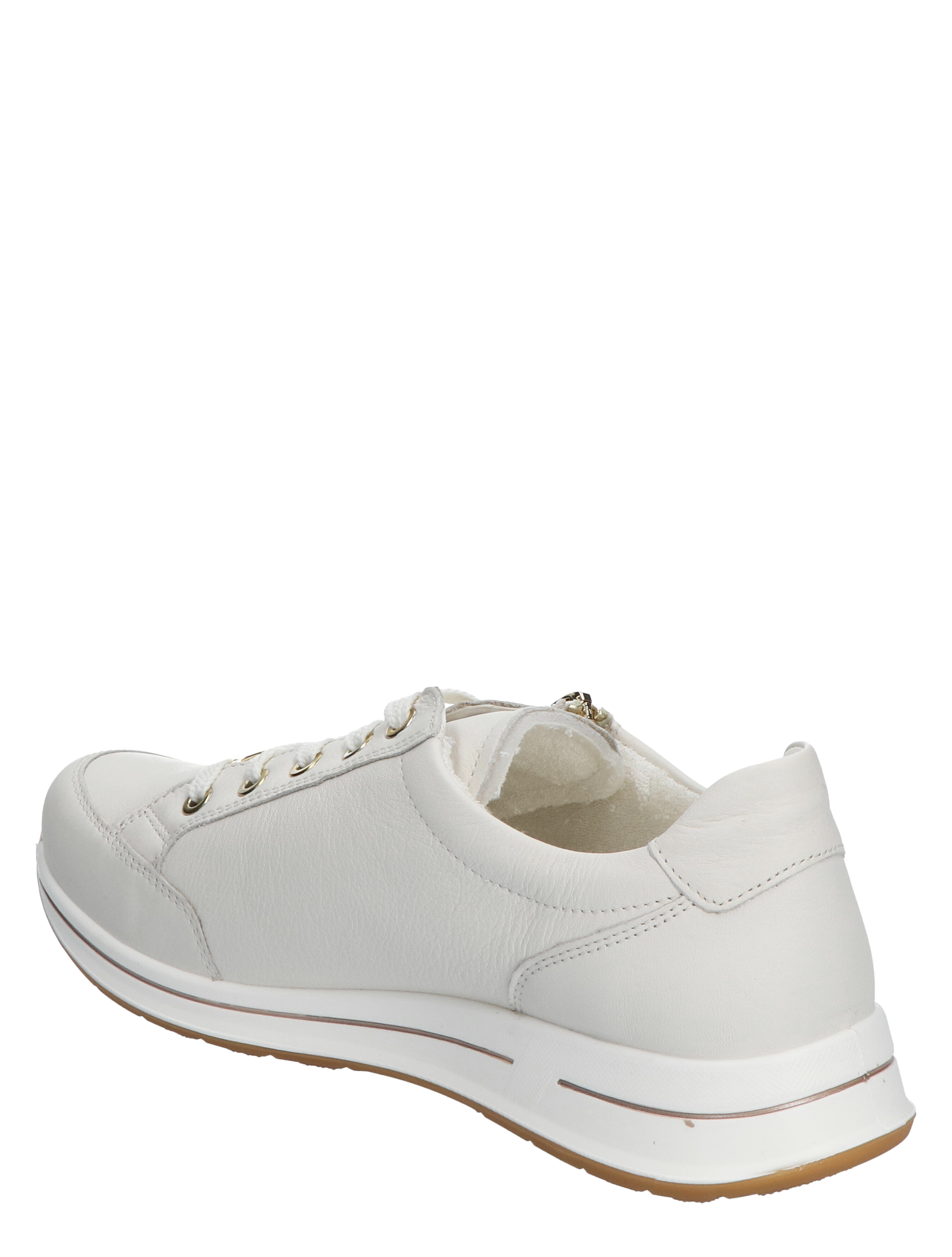 Ara - 12-24801-97 Cream White H-Wijdte - Dames - Veterschoenen - Casual Veterschoenen - 41371_77_4
